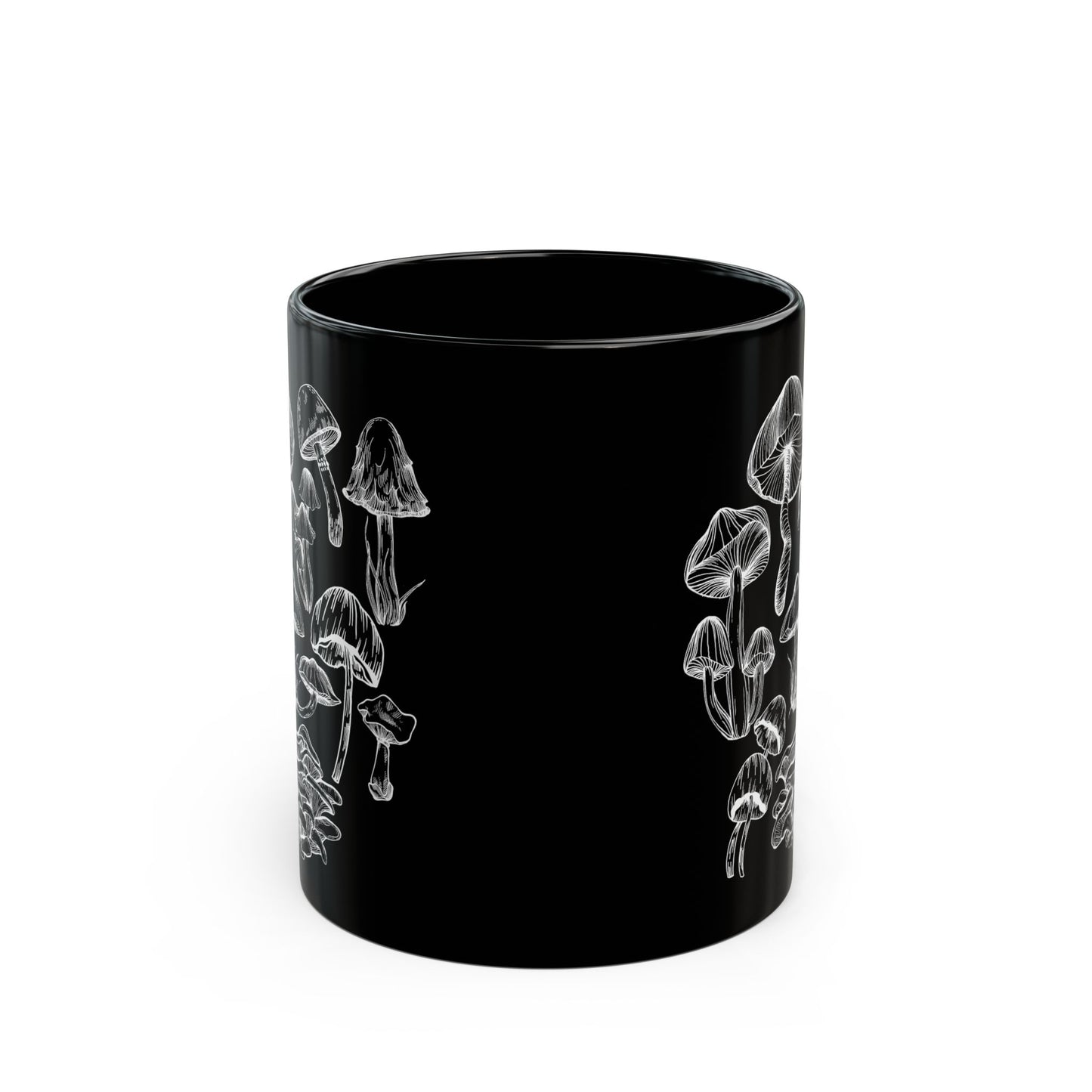 Mushroom Lover Fungi Print Toadstool Mycology Coffee Mug