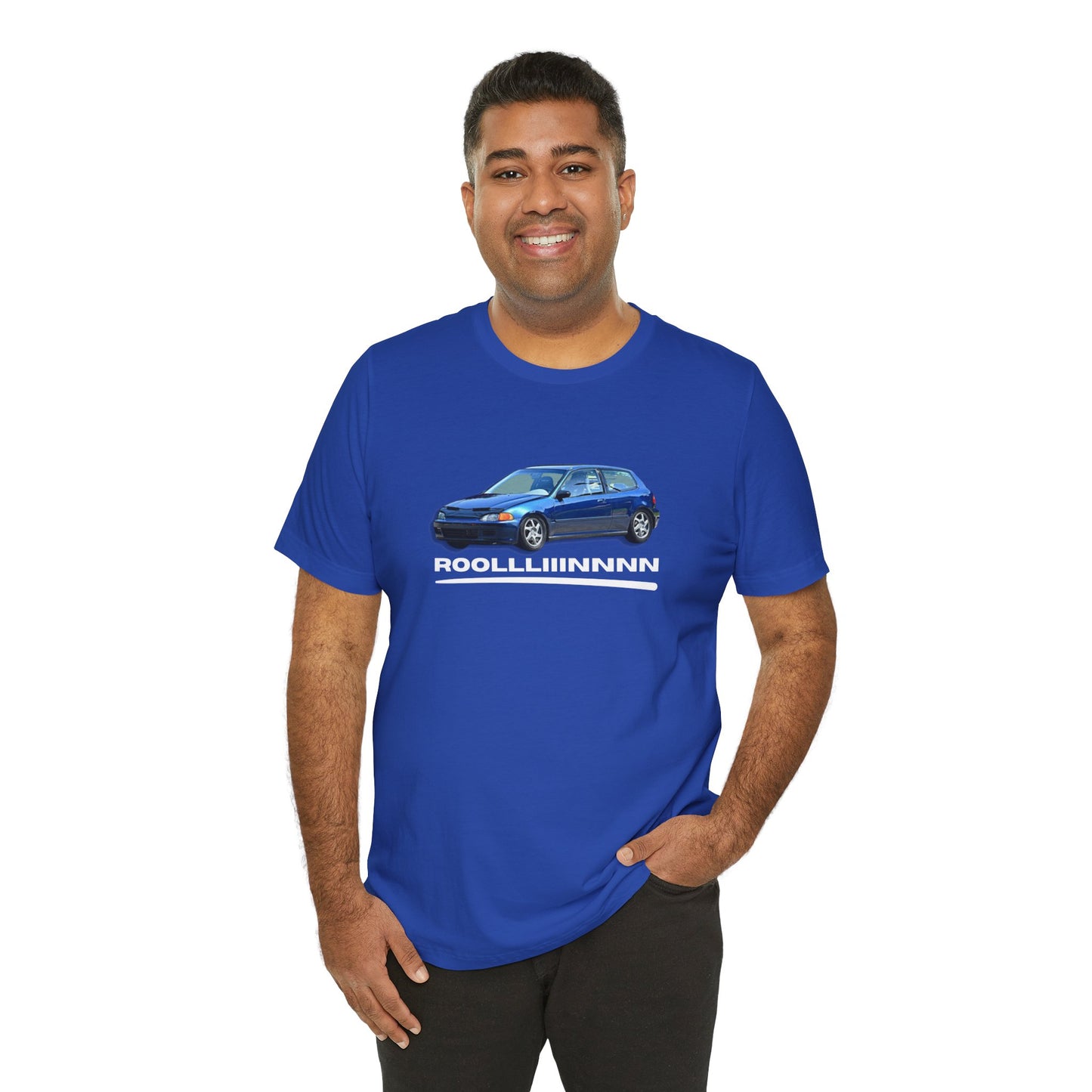 Unisex Jersey Short Sleeve Rolllllin Civic Hatchback Appreciation T-Shirt