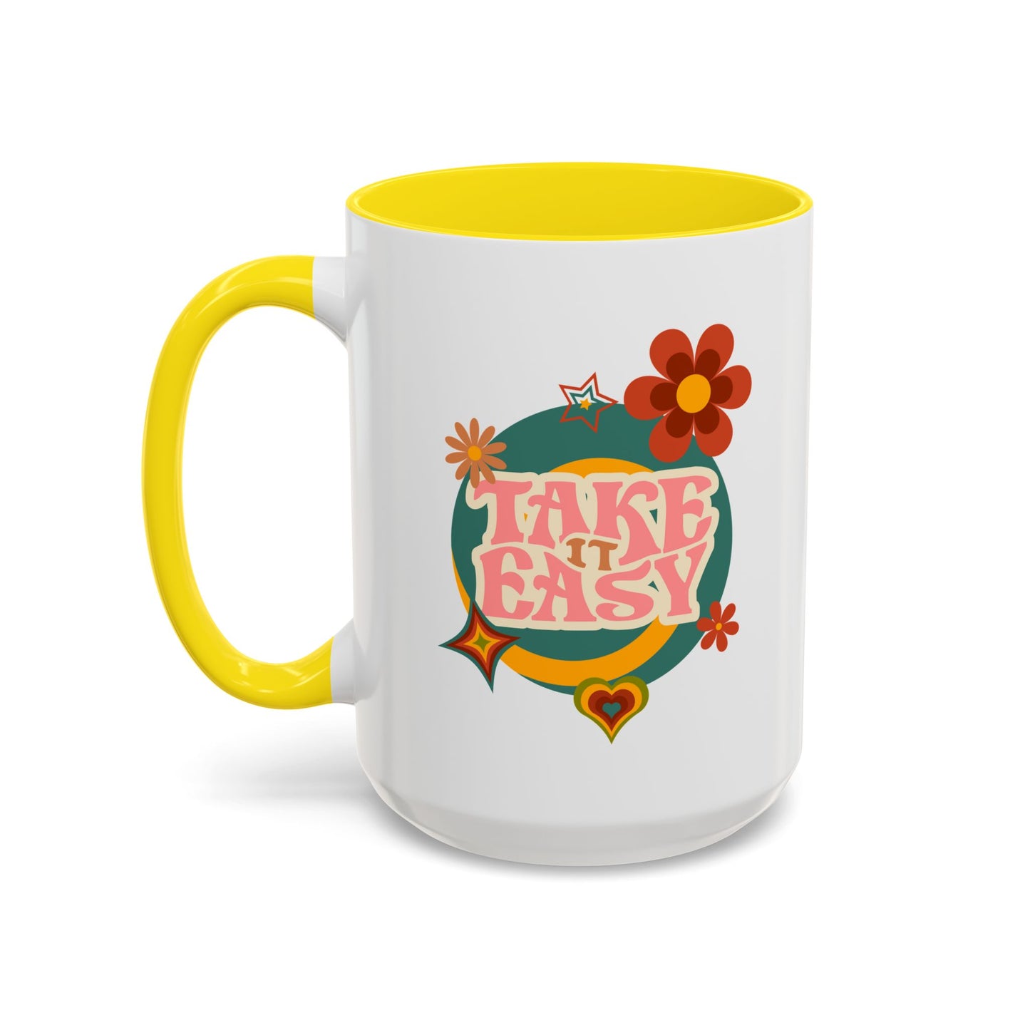 11oz/15oz Retro Vibes Take It Easy Coffee Mug