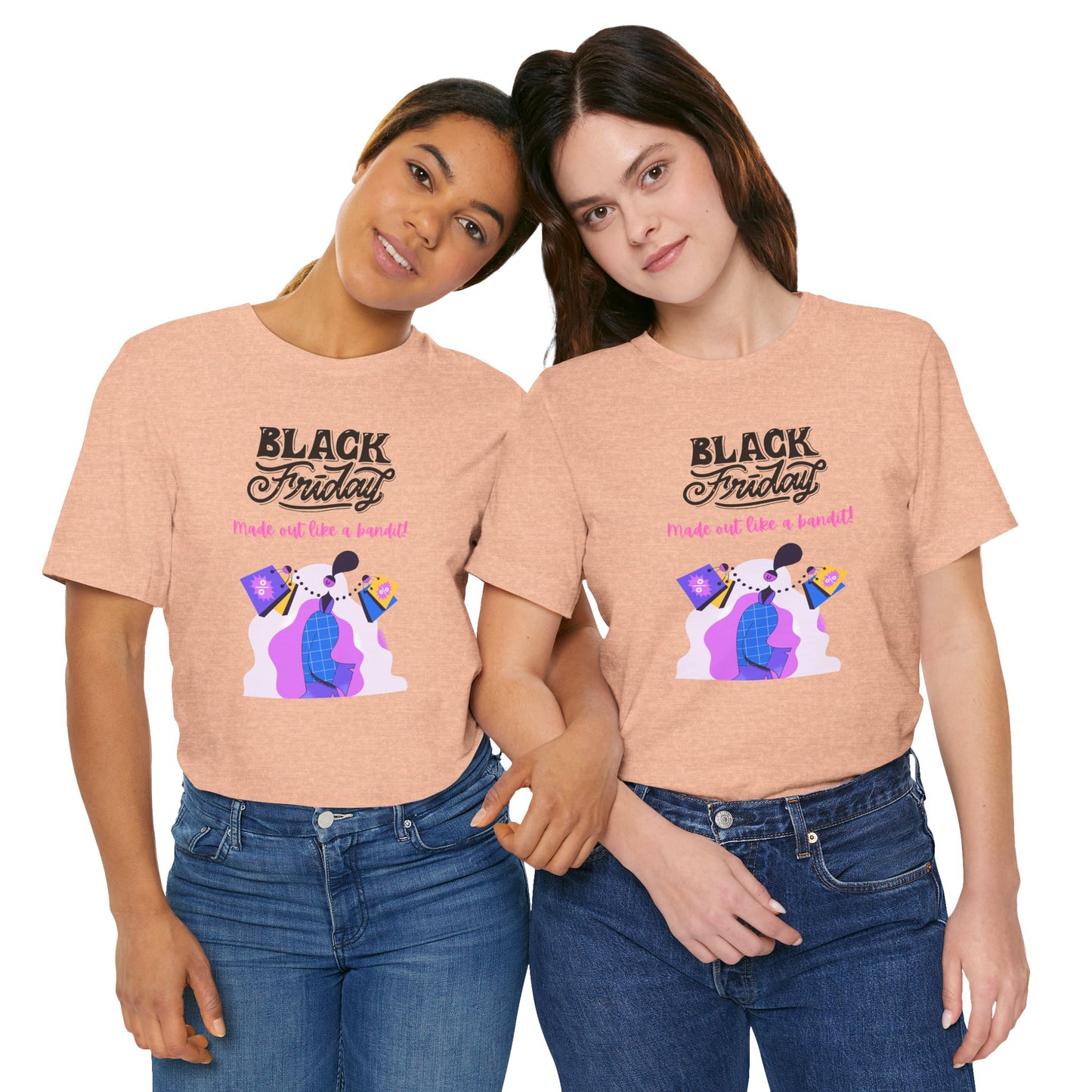 Unisex Jersey Short Sleeve Black Friday Sales T-Shirt