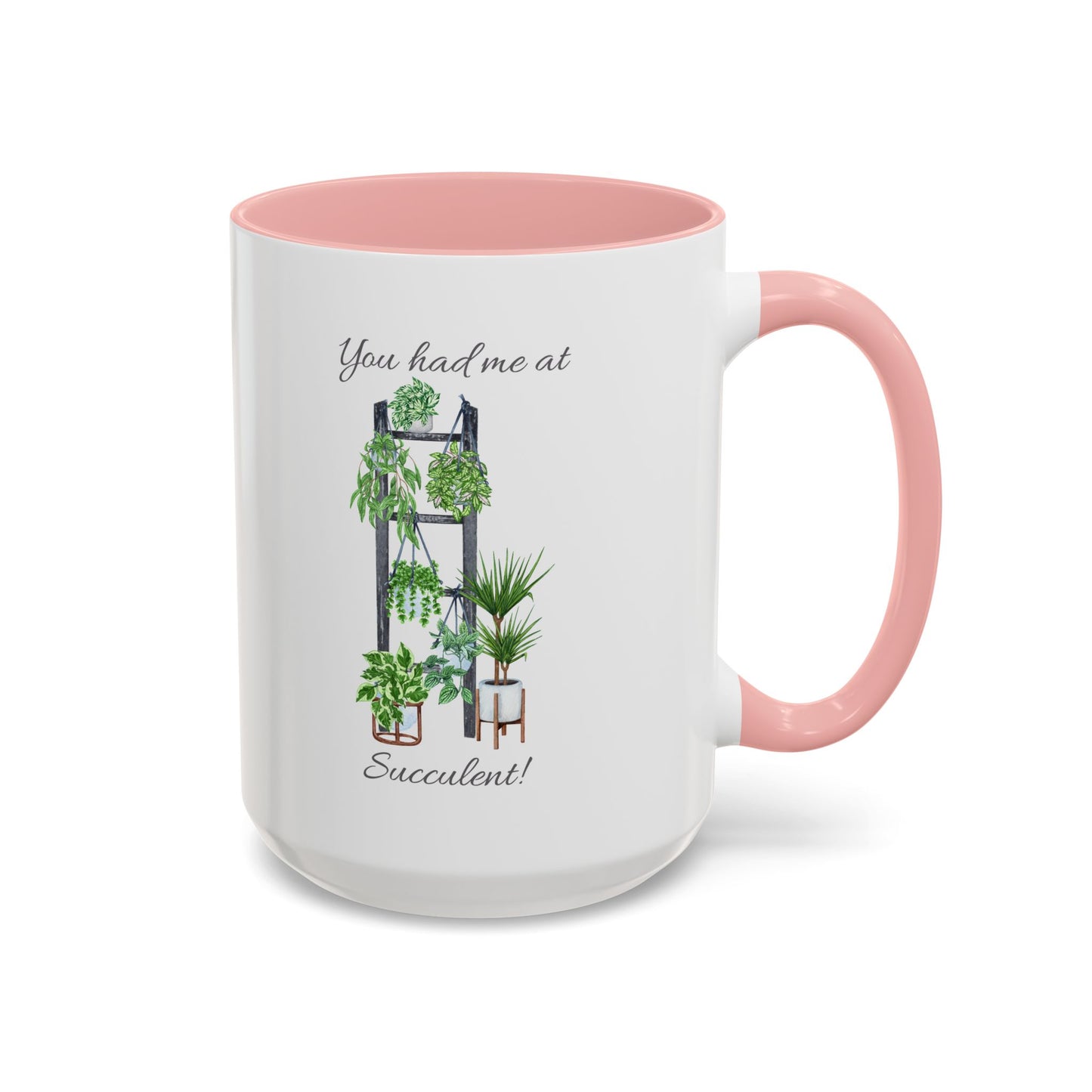 11oz/15oz Garden Themed Succulent Container Garden Plant Parent Coffee Mug