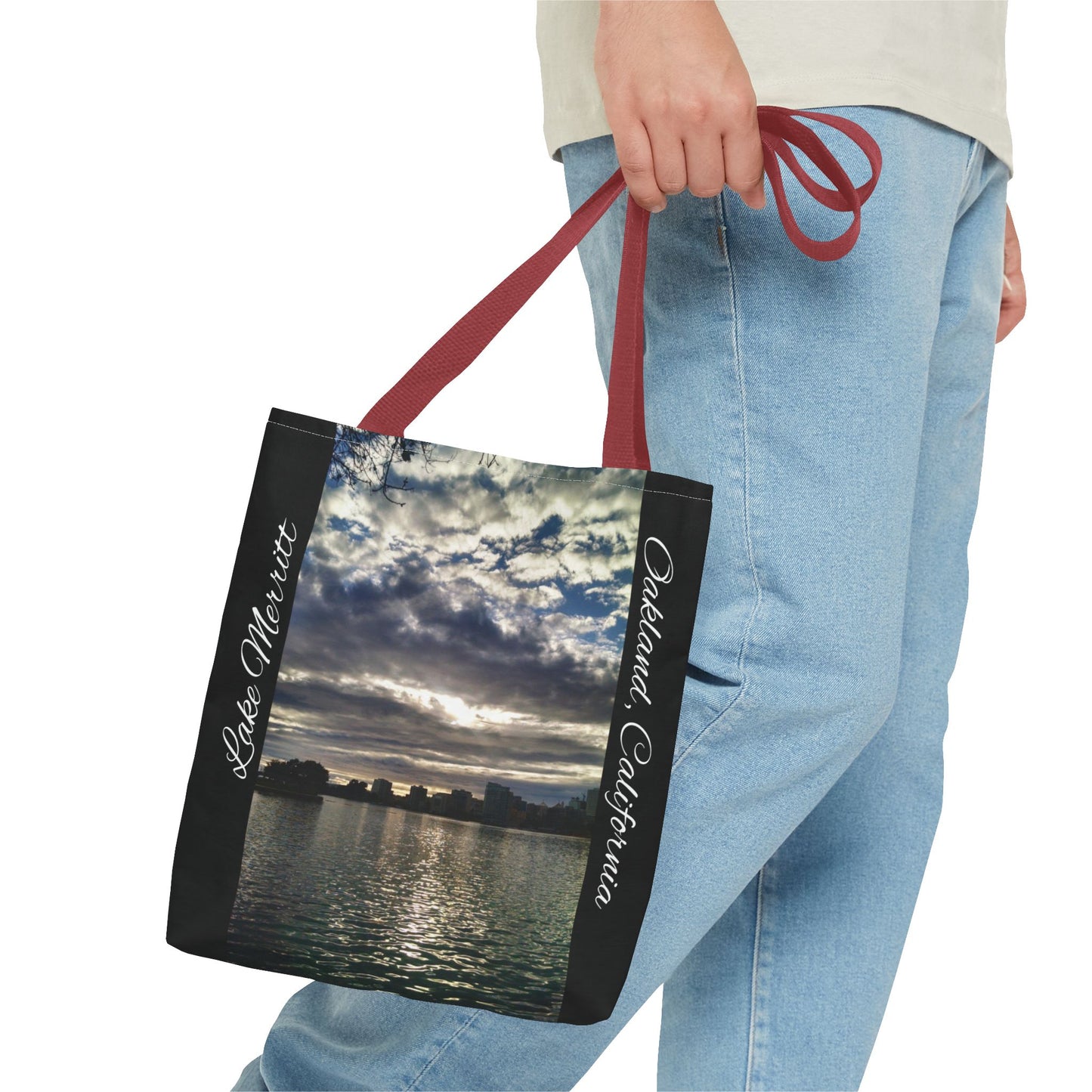 Unisex Travel Tote Lake Merritt Oakland California Tote Bag