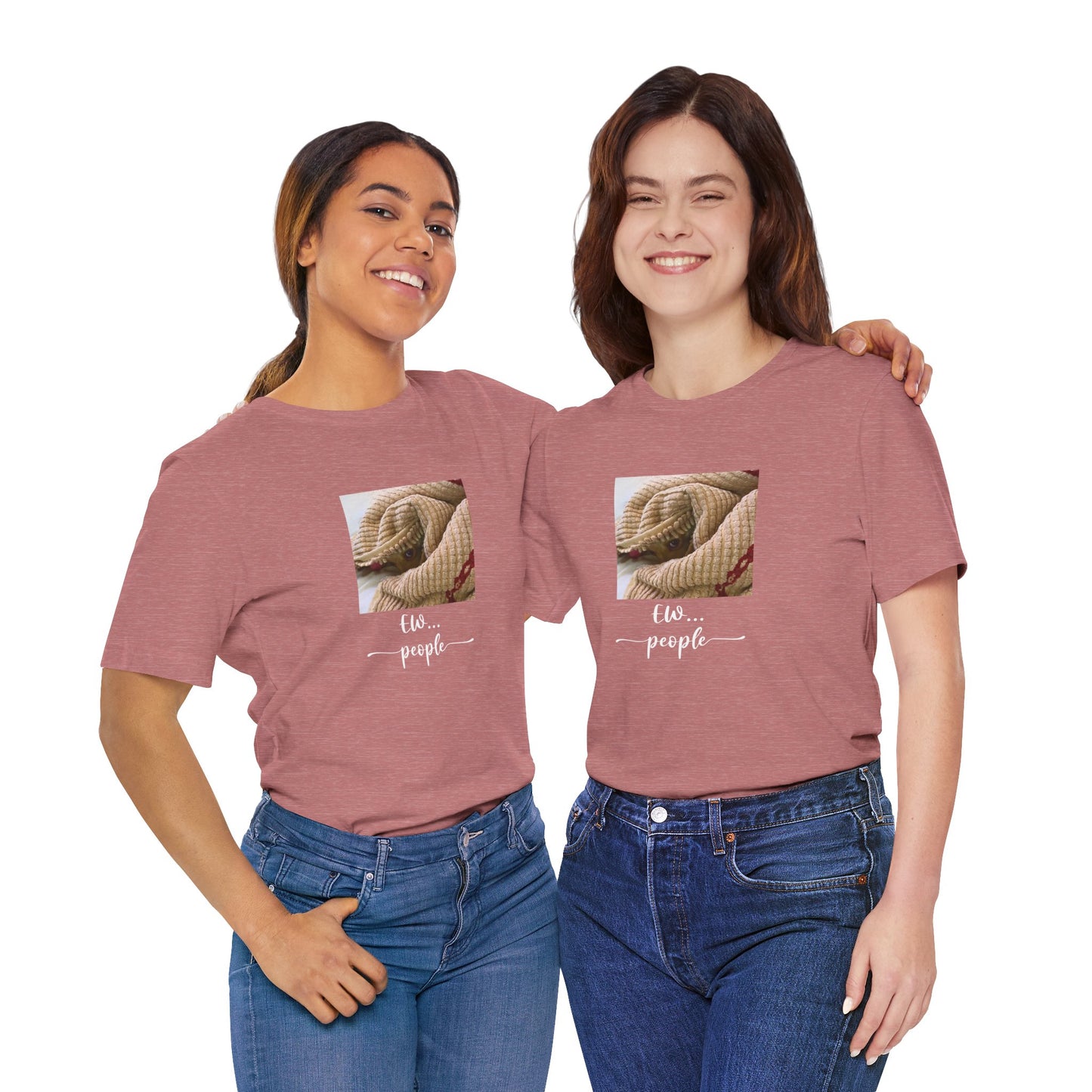 Unisex EW People Introvert Hiding Chihuahua T-Shirt