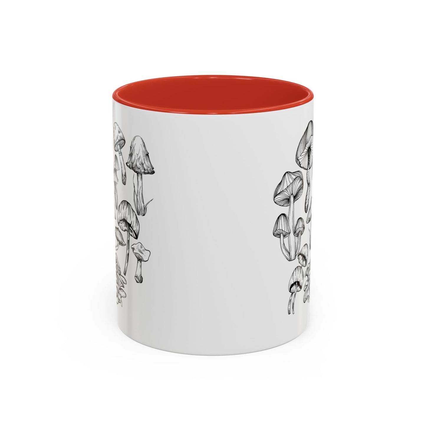 11oz/15oz Mushroom Lover Fungi Print Toadstool Coffee Mug