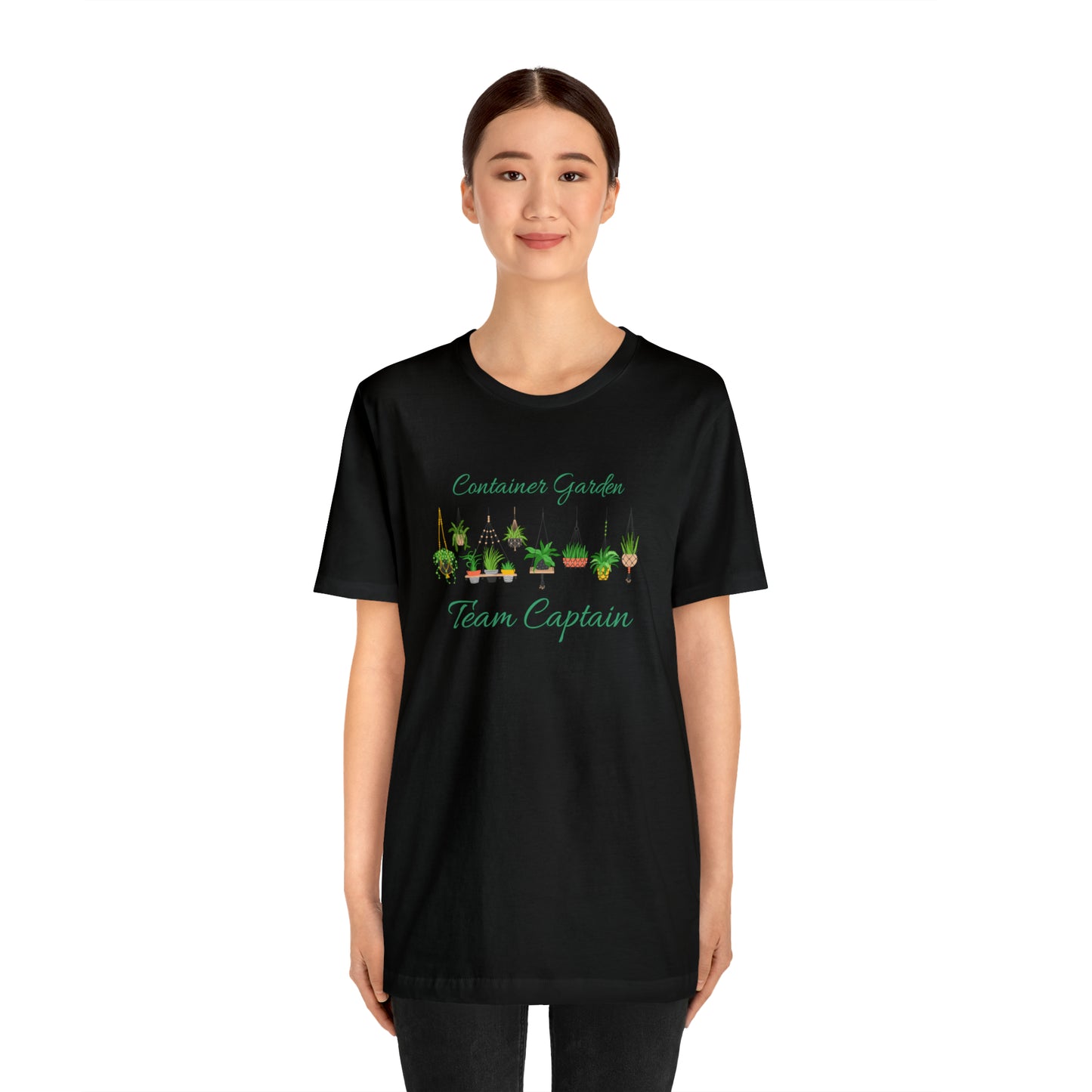Unisex Garden Themed Container Garden Team Captain T-Shirt
