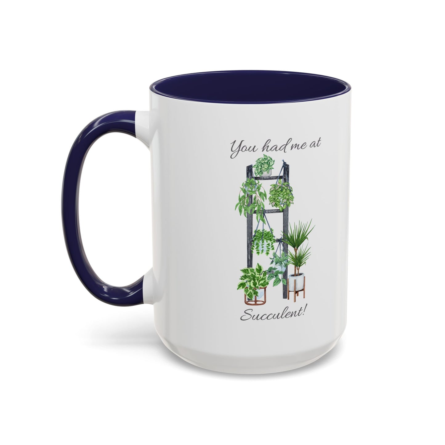 11oz/15oz Garden Themed Succulent Container Garden Plant Parent Coffee Mug