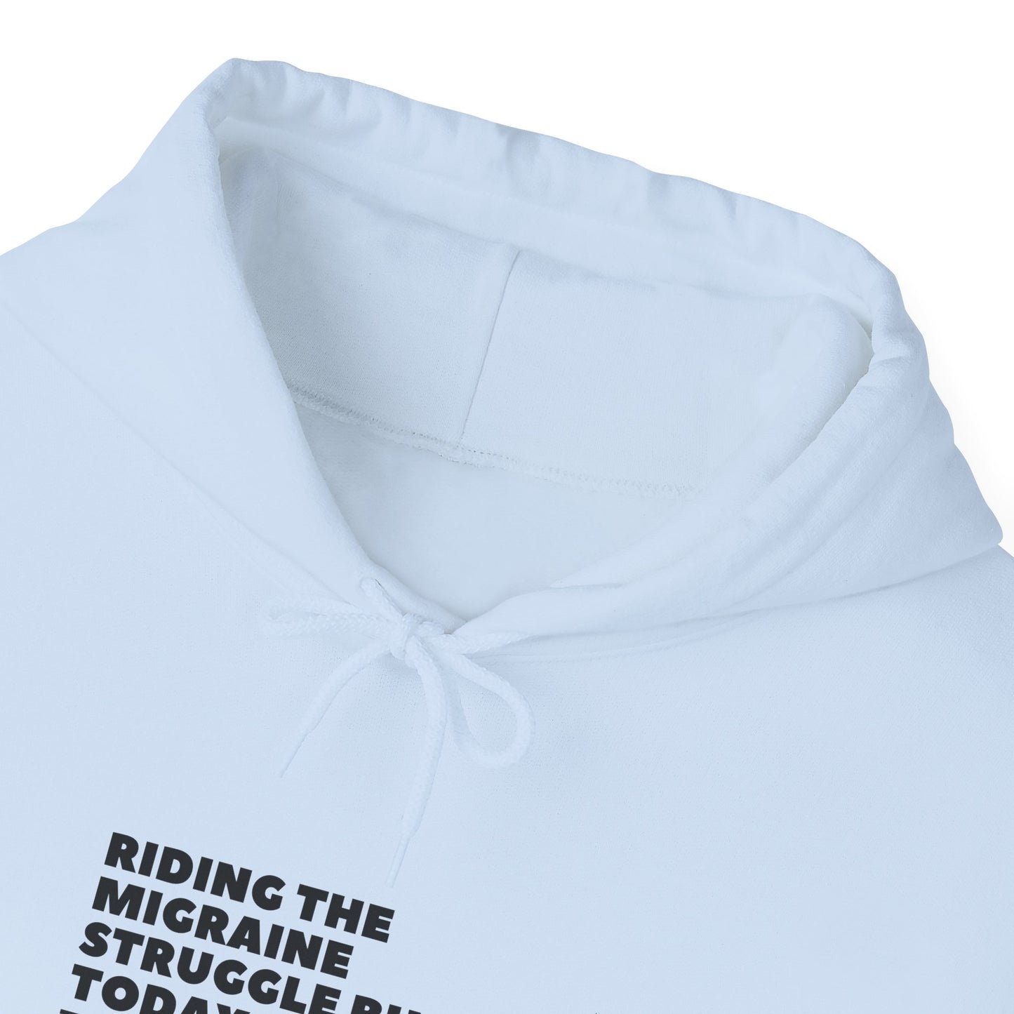 Unisex Migraine Day Invisible Illness Warrior Hooded Sweatshirt