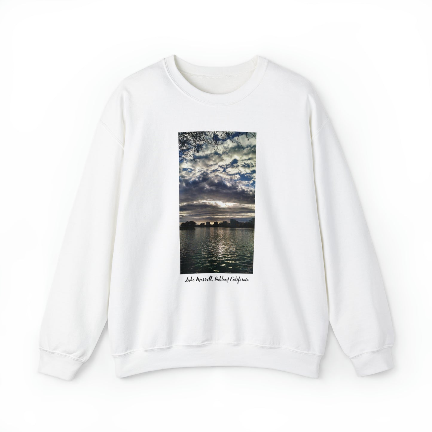 Unisex Landscape Sweatshirt Lake Merritt Oakland California Sweatshirt