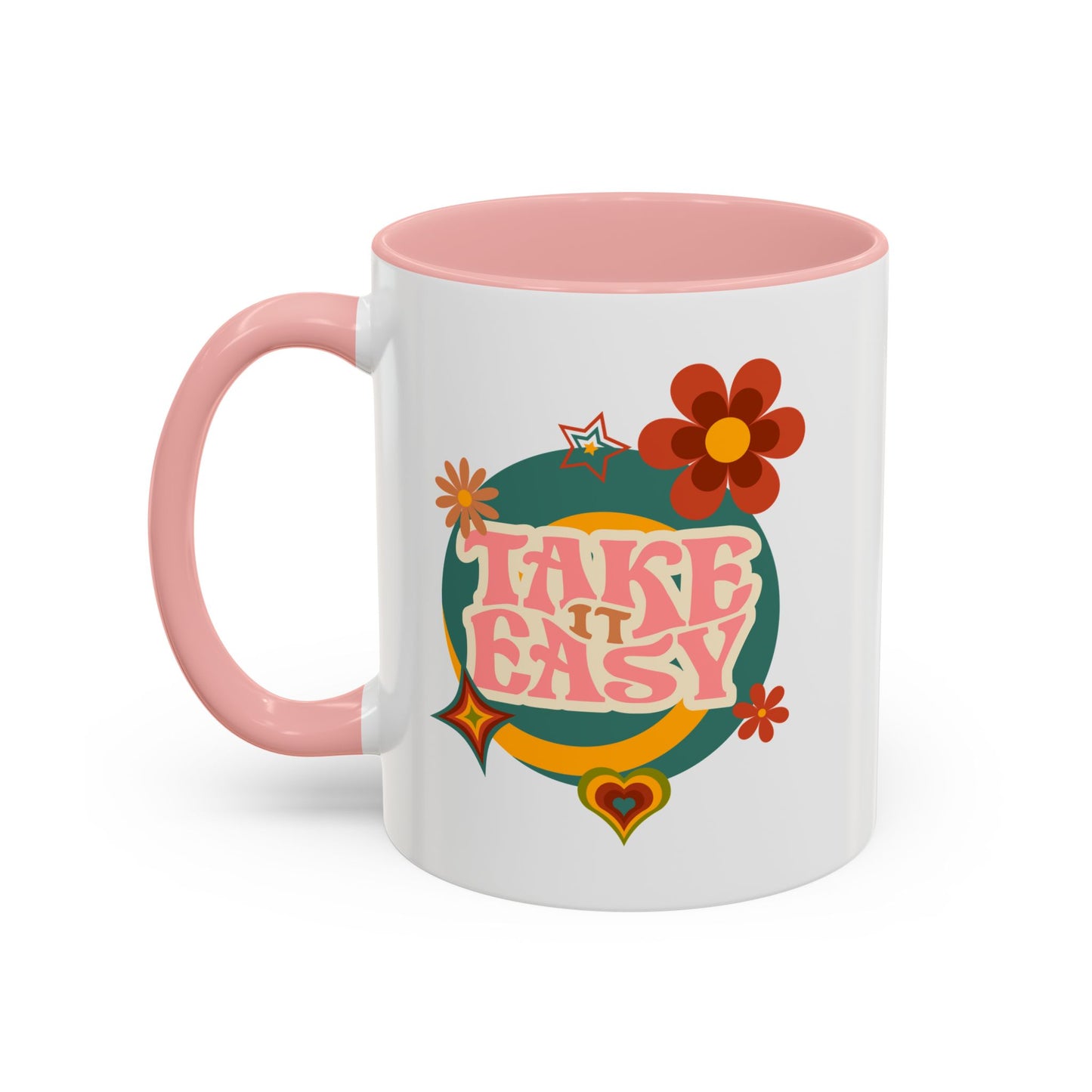 11oz/15oz Retro Vibes Take It Easy Coffee Mug