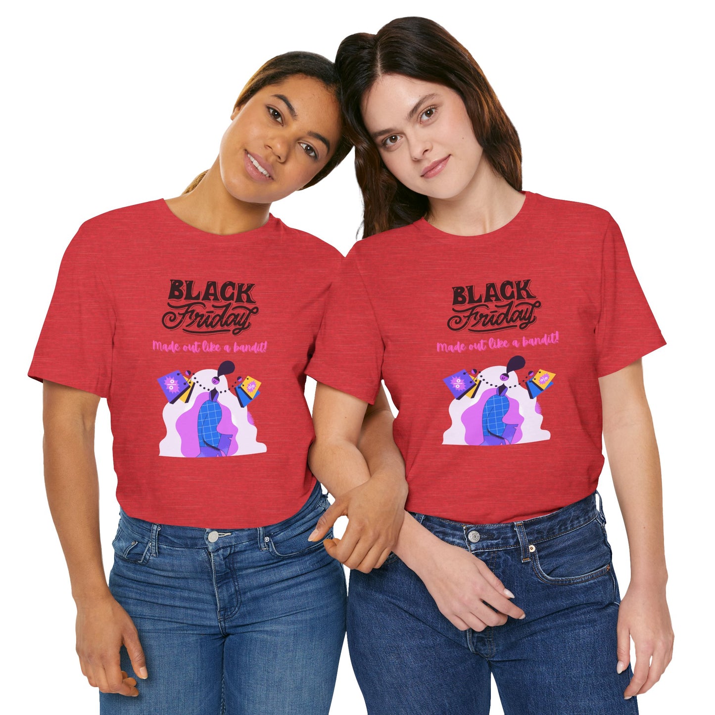 Unisex Jersey Short Sleeve Black Friday Sales T-Shirt