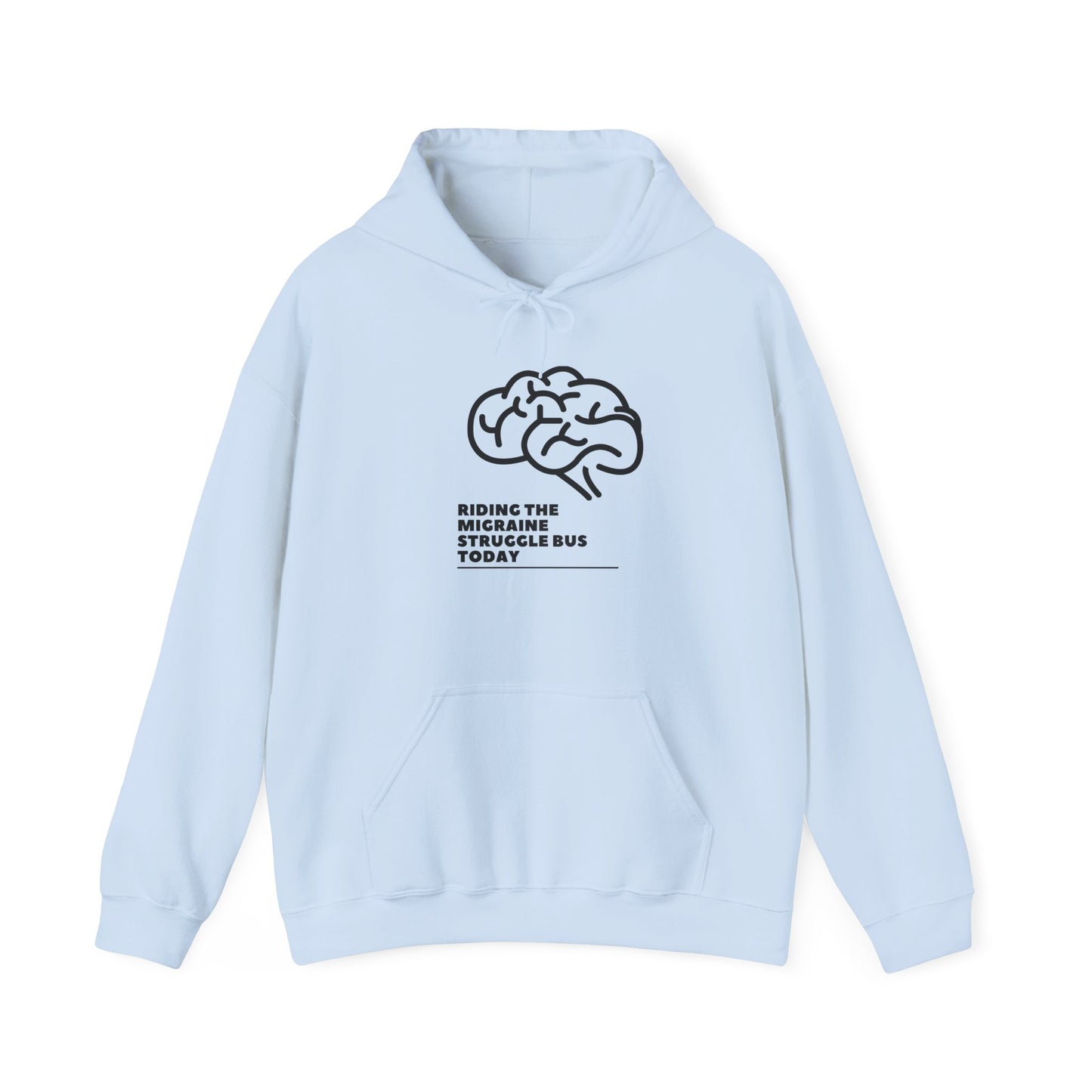 Migraine Day Invisible Illness Warrior Hooded Sweatshirt