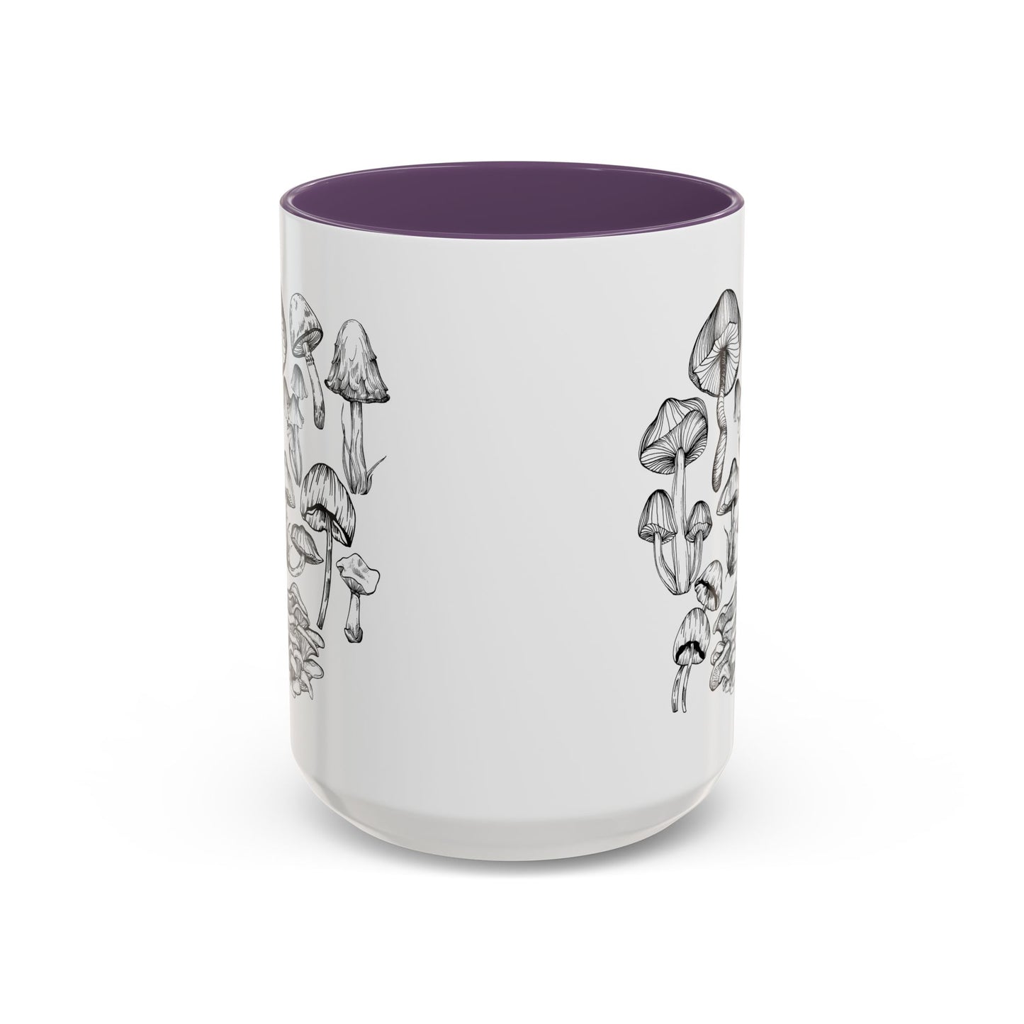 11oz/15oz Mushroom Lover Fungi Print Toadstool Coffee Mug