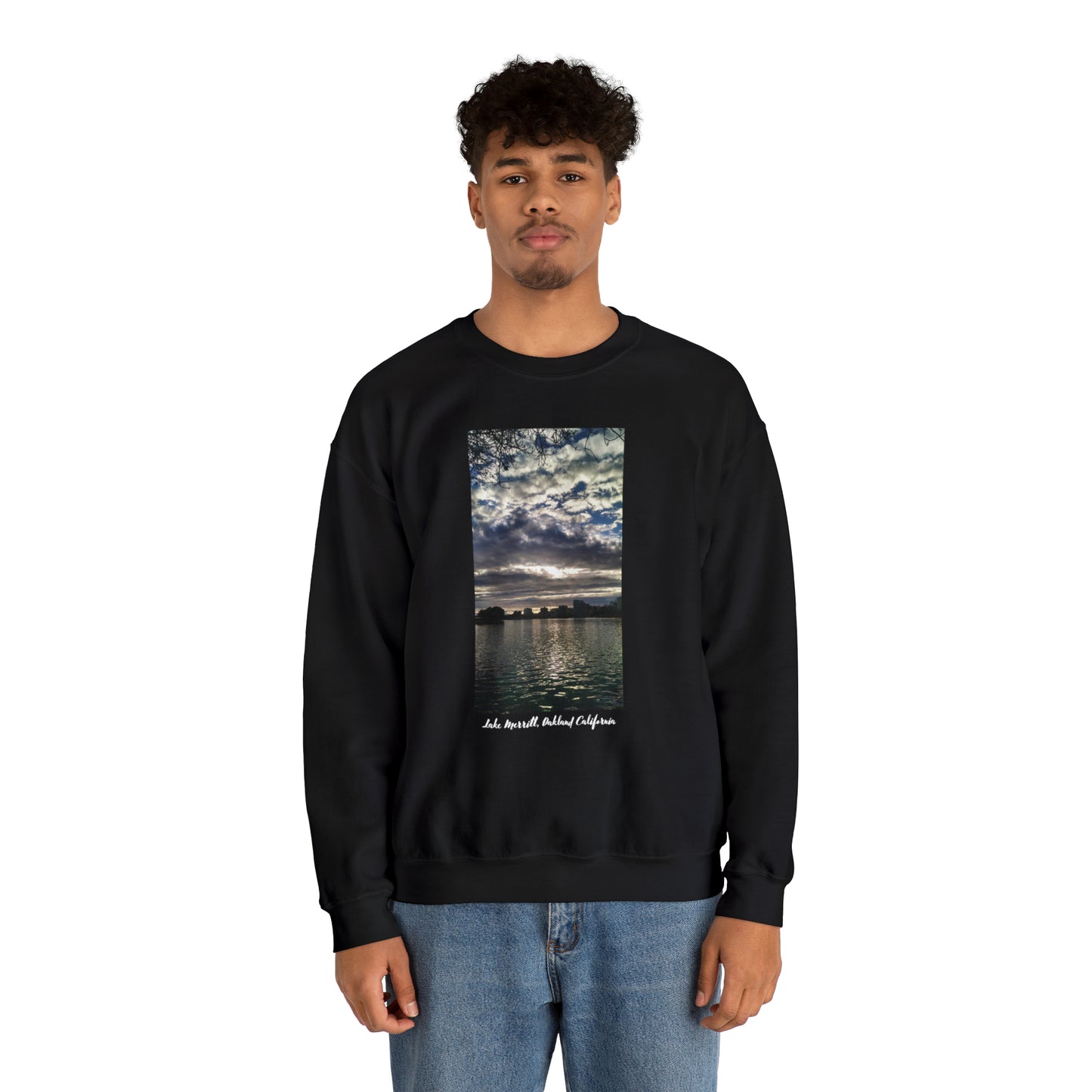 Unisex Landscape Sweatshirt Lake Merritt Oakland California Sweatshirt