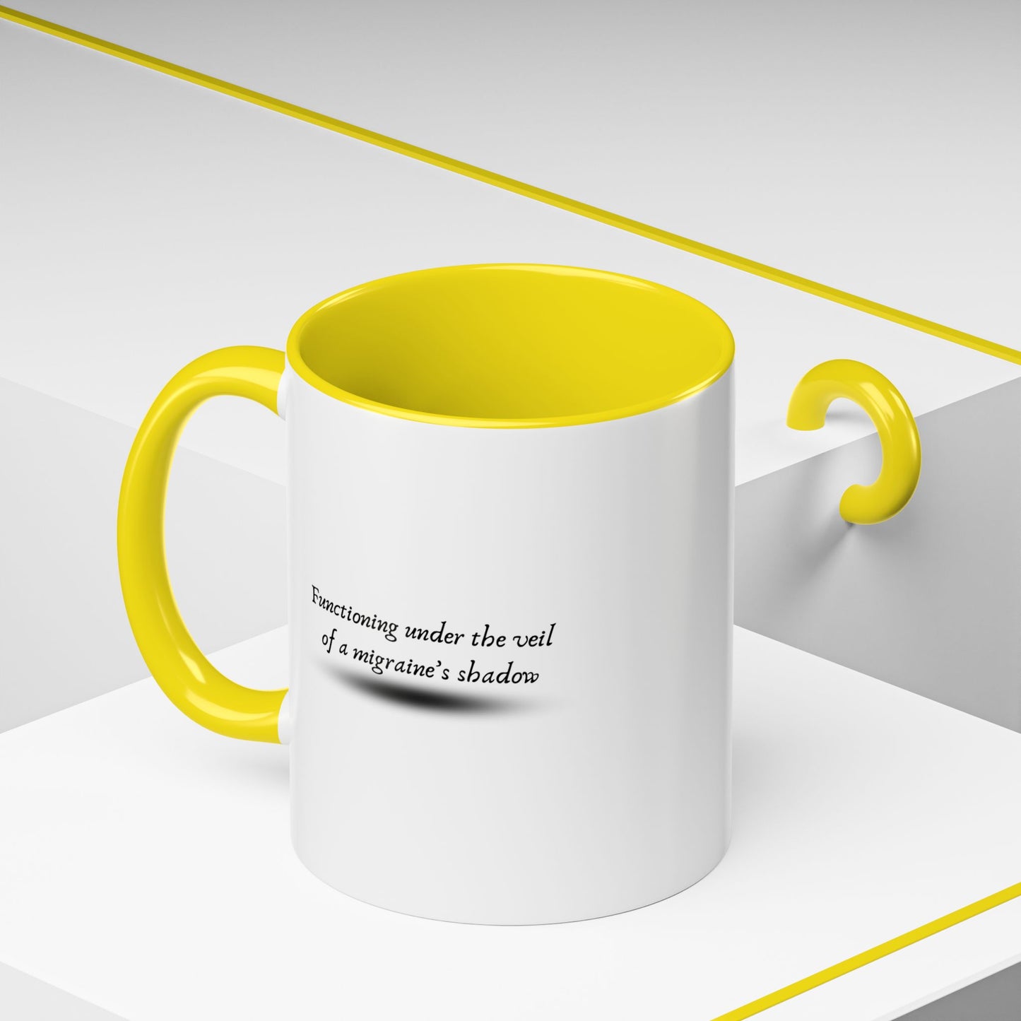 11oz/15oz Migraine Day Invisible Illness Warrior Functioning Under The Veil of a Migraines Shadow Coffee Mug