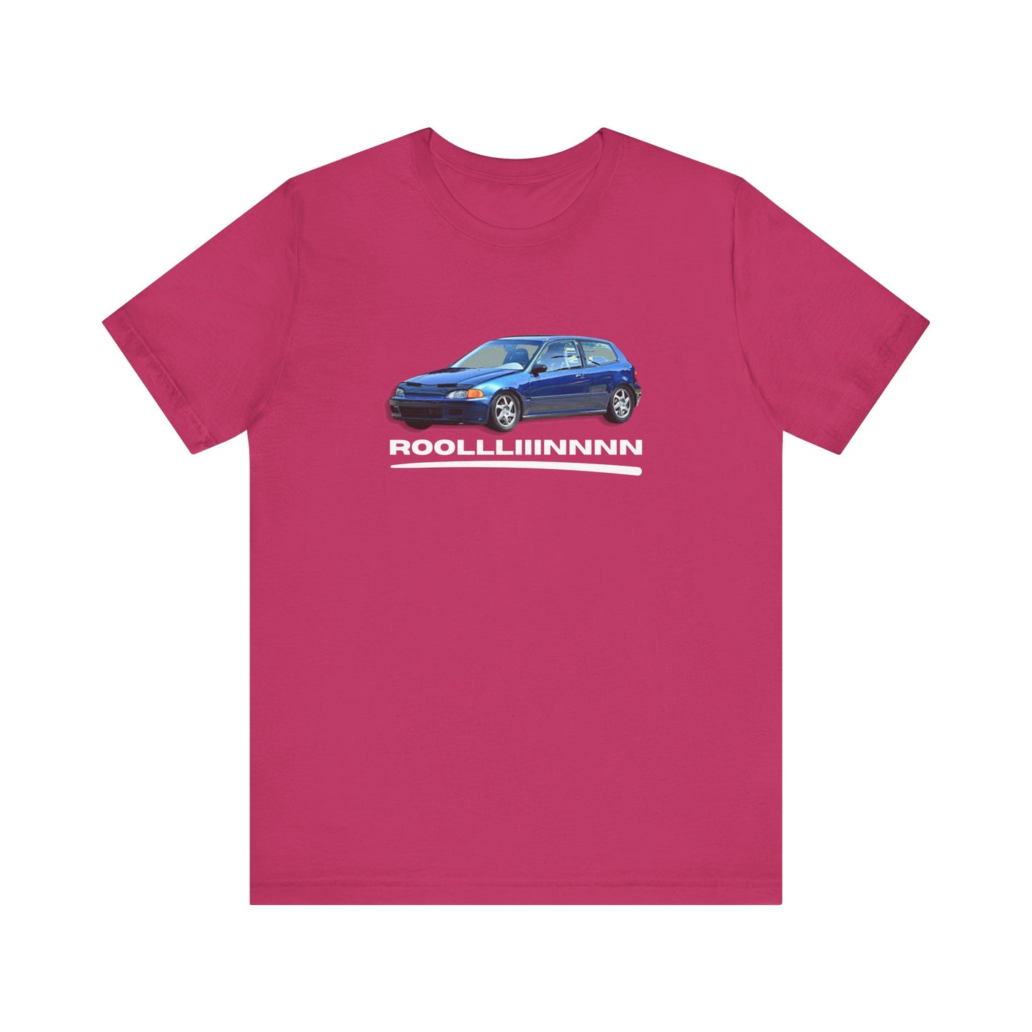 Unisex Jersey Short Sleeve Rolllllin Civic Hatchback Appreciation T-Shirt