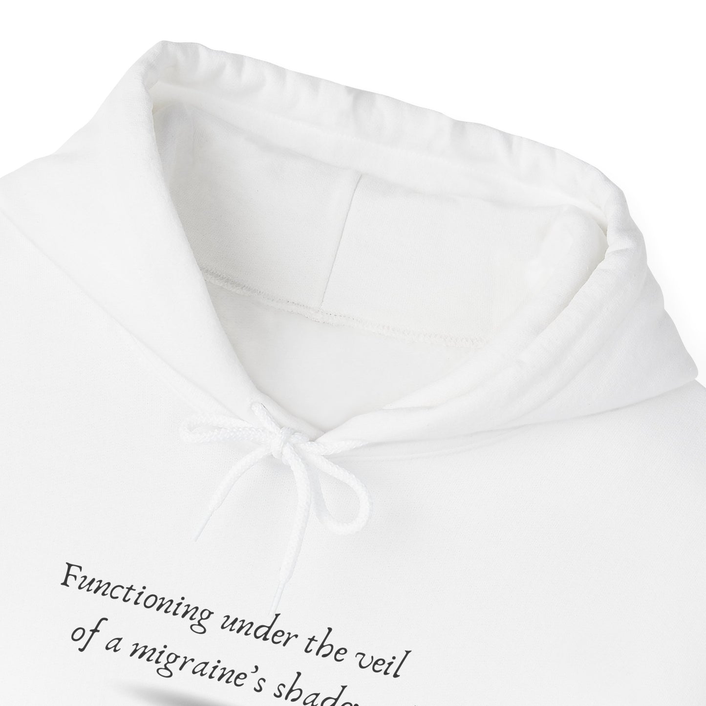 Unisex Migraine Day Invisible Illness Warrior Hooded Sweatshirt