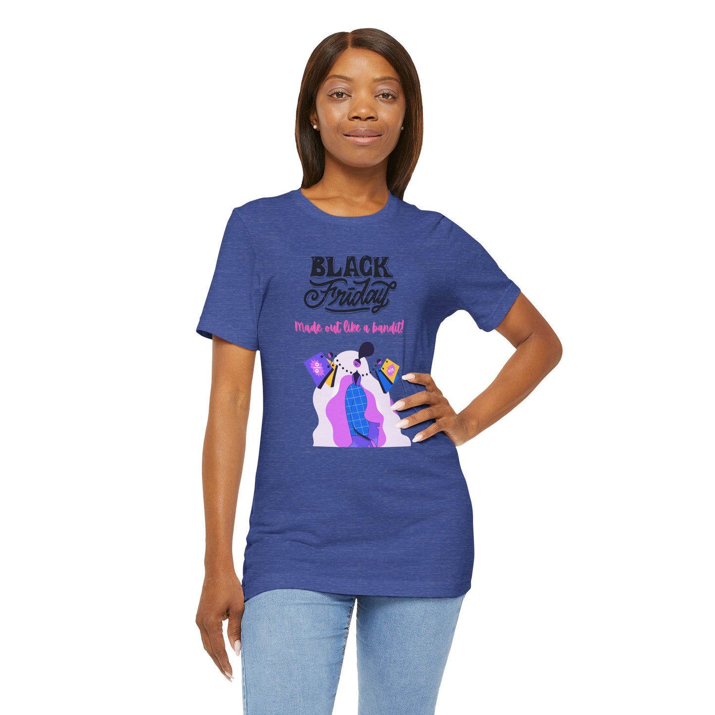 Unisex Jersey Short Sleeve Black Friday Sales T-Shirt
