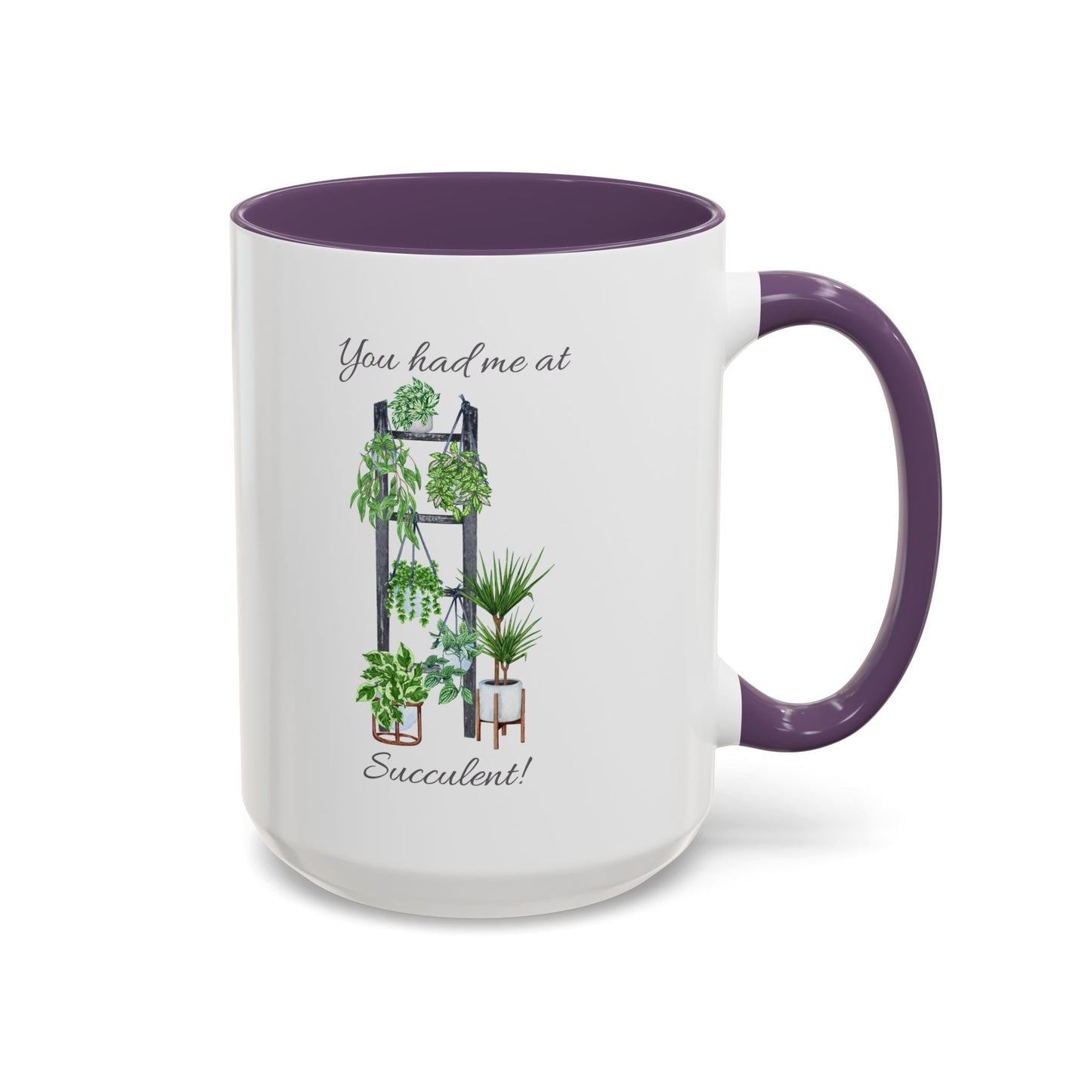 11oz/15oz Garden Themed Succulent Container Garden Plant Parent Coffee Mug