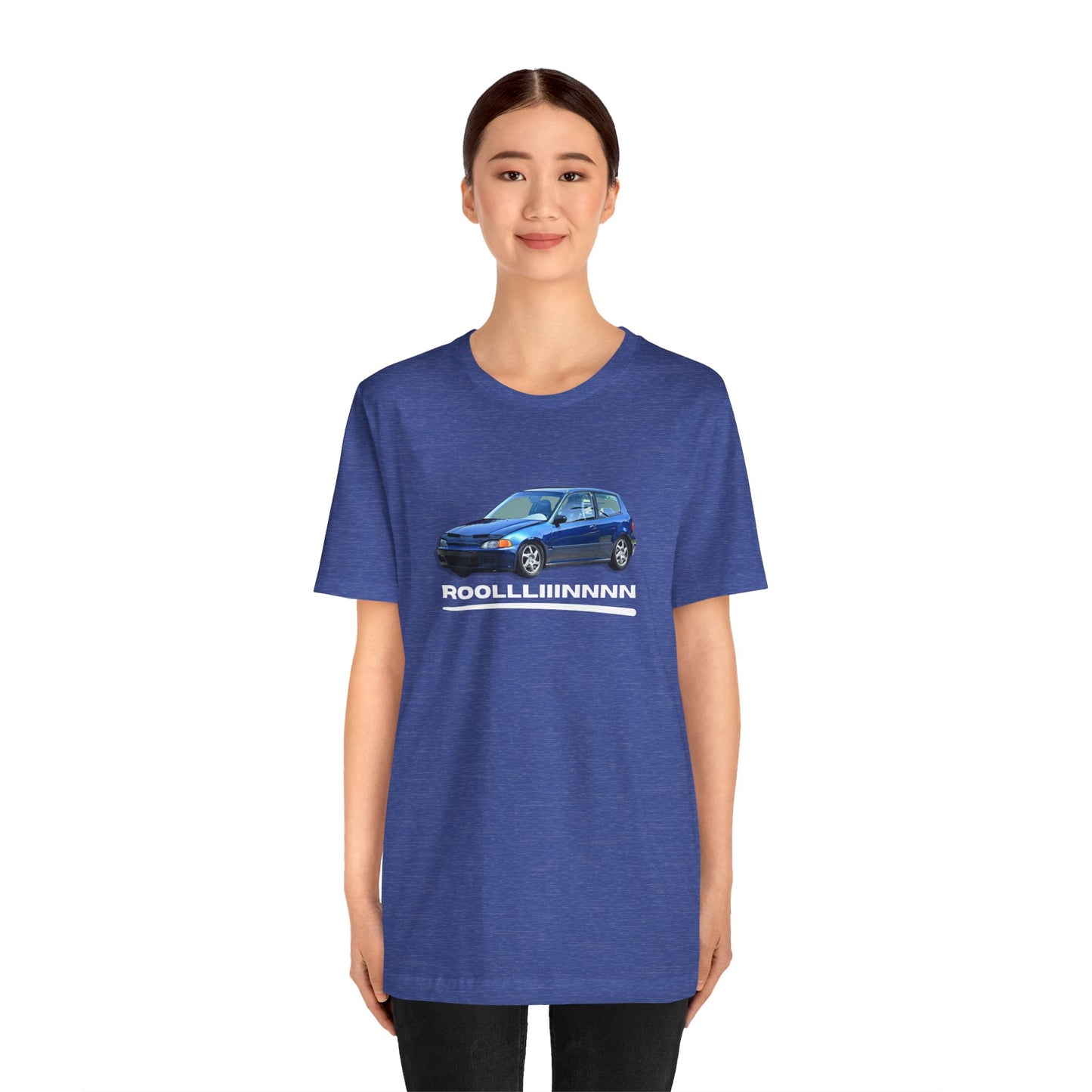 Unisex Jersey Short Sleeve Rolllllin Civic Hatchback Appreciation T-Shirt