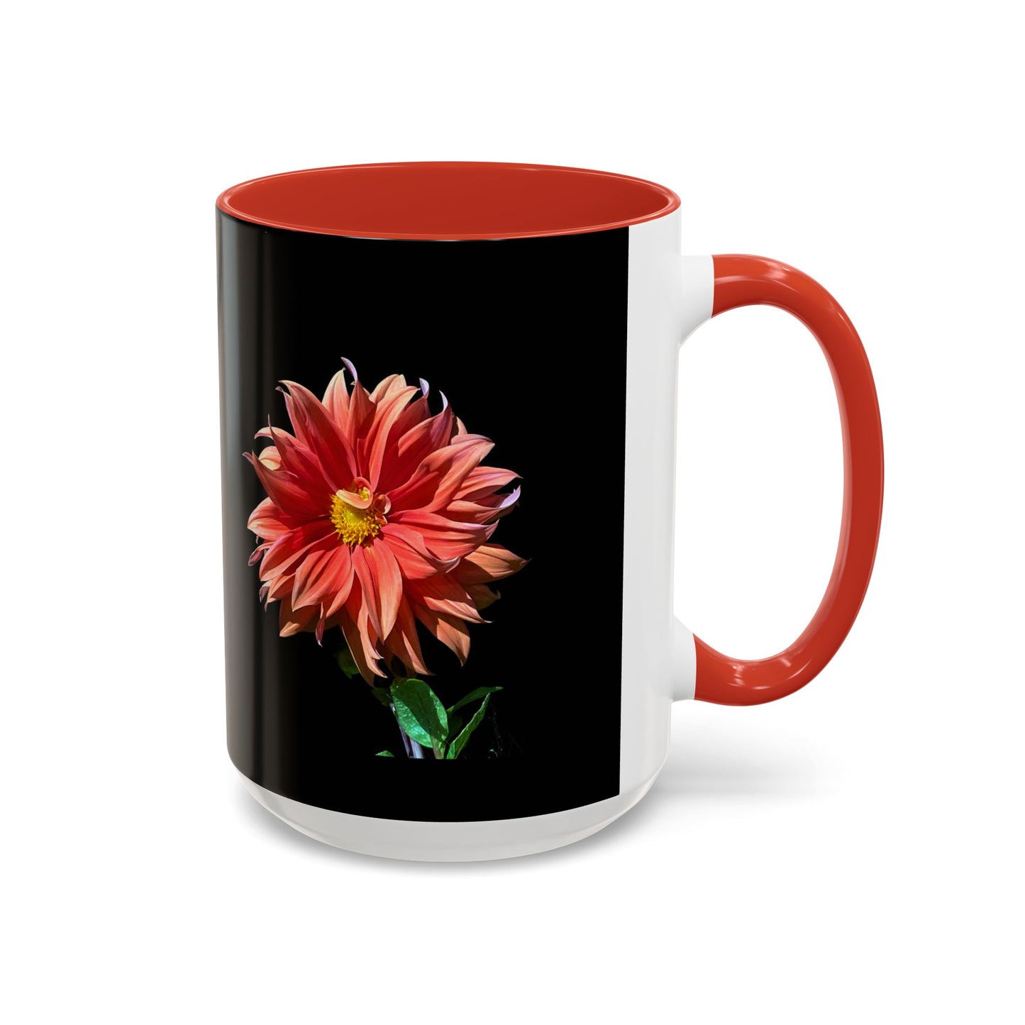 11oz/15oz Dahlia Flower Coffee Mug