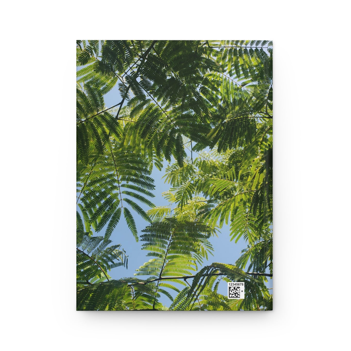 Hardcover Journal Matte Original Print Silk Canopy Print
