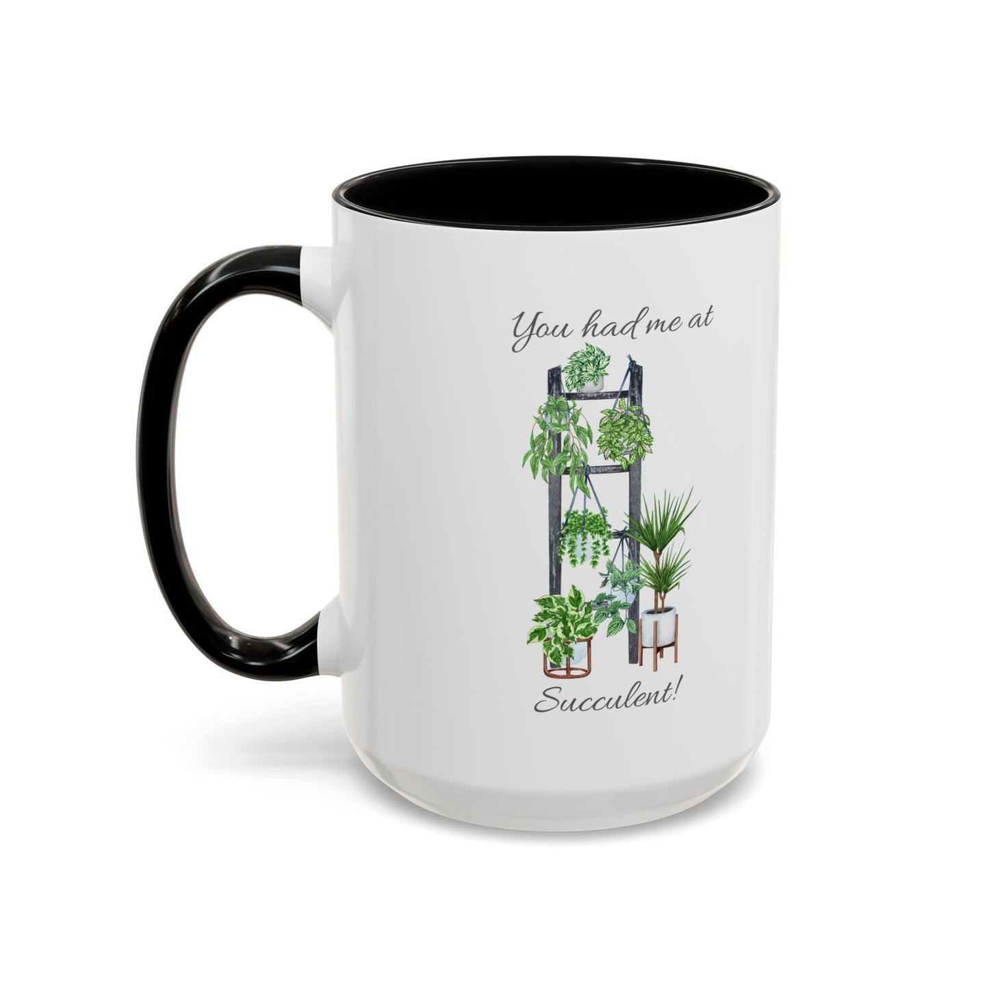 11oz/15oz Garden Themed Succulent Container Garden Plant Parent Coffee Mug