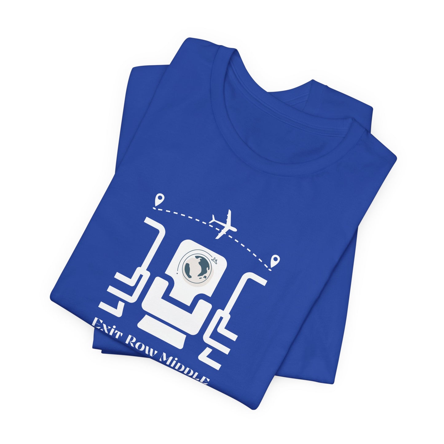 Unisex Jersey Short Sleeve Exit Row Middle Travel T-Shirt