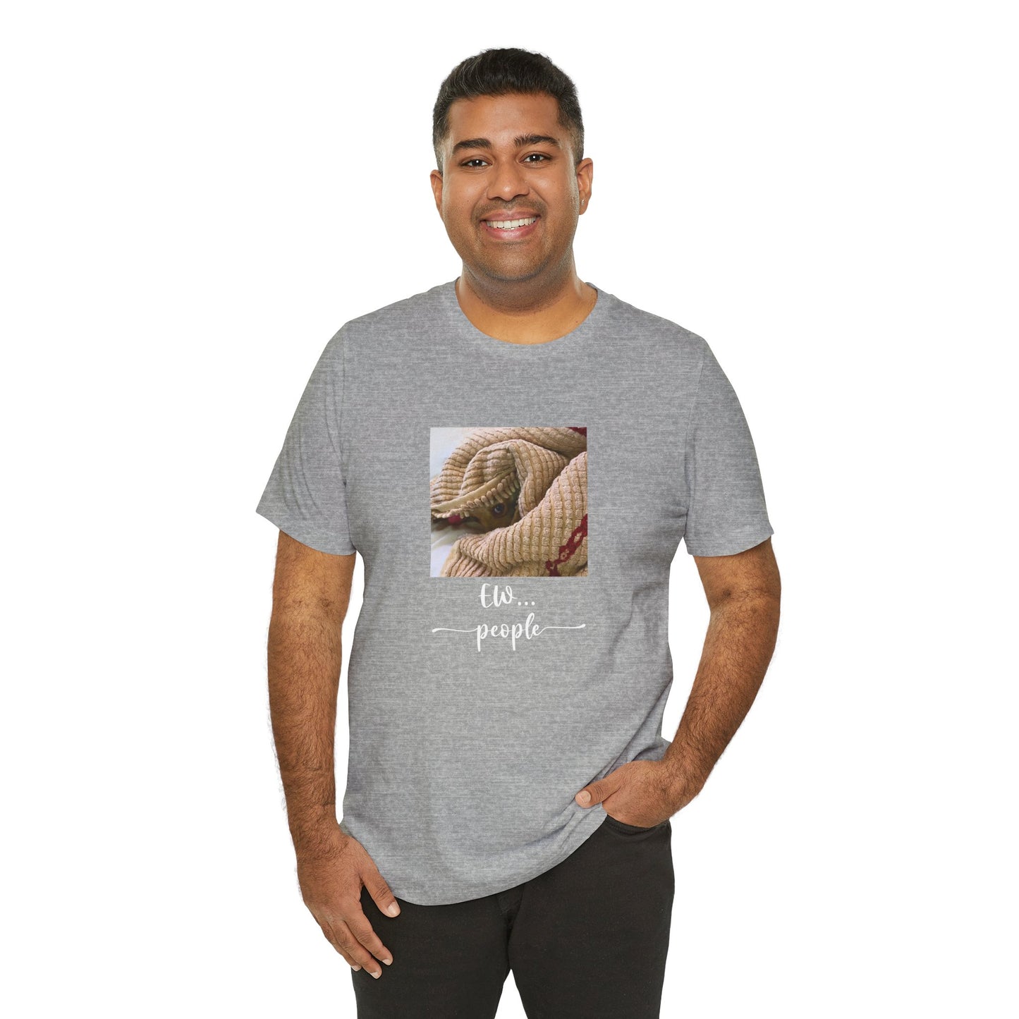 Unisex EW People Introvert Hiding Chihuahua T-Shirt