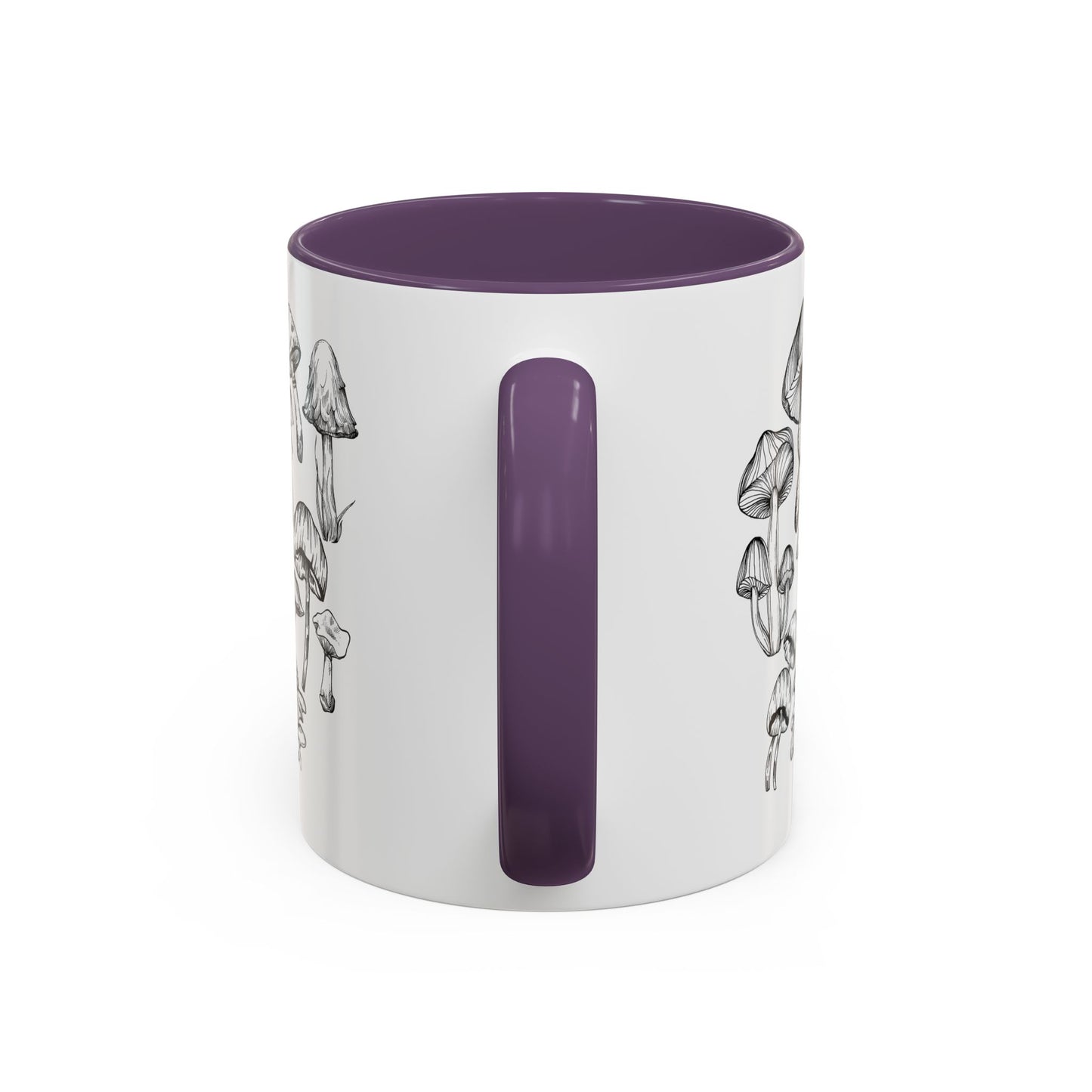 11oz/15oz Mushroom Lover Fungi Print Toadstool Coffee Mug