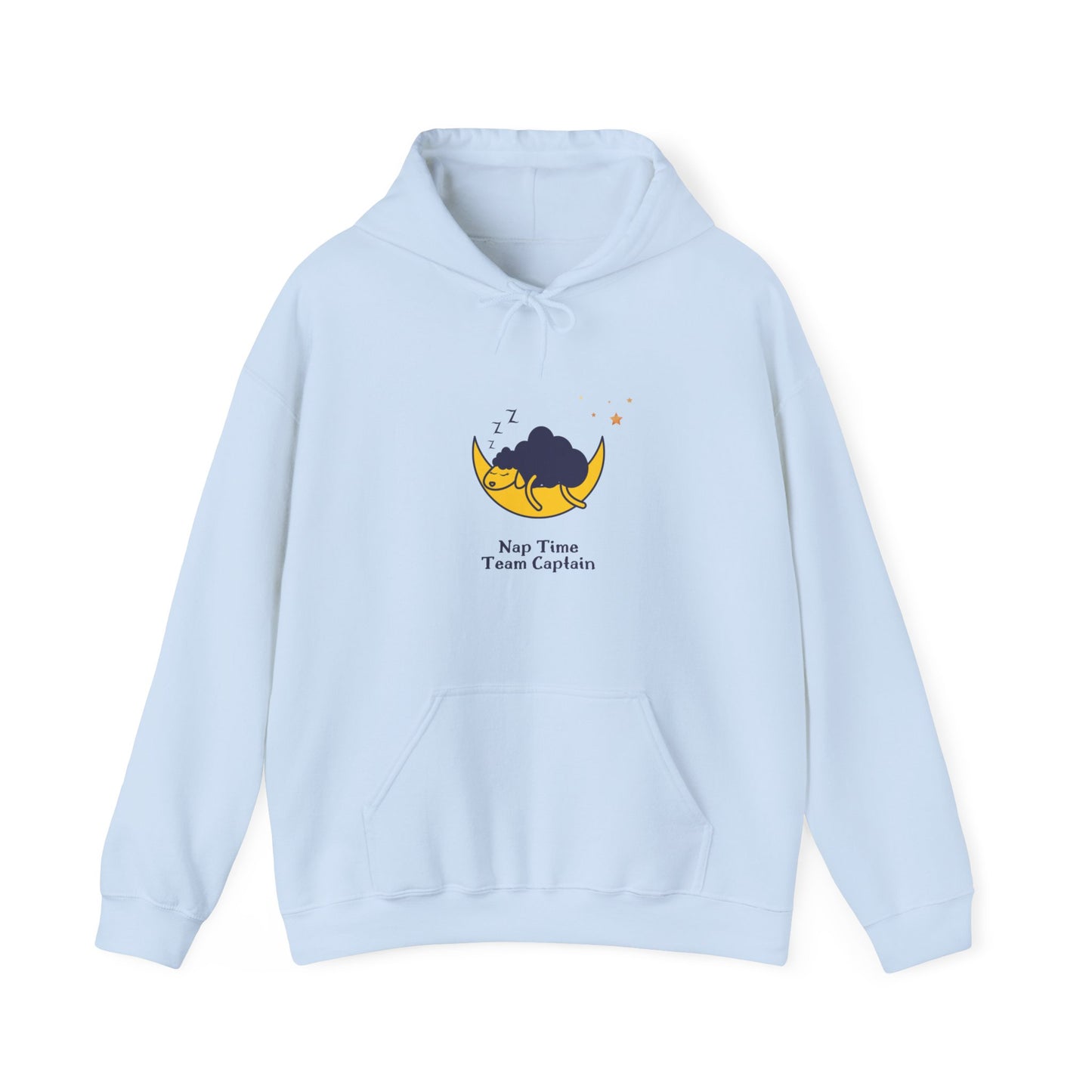 Unisex Heavy Blend™ Nap Time Team Captain Hooded Sweatshirt