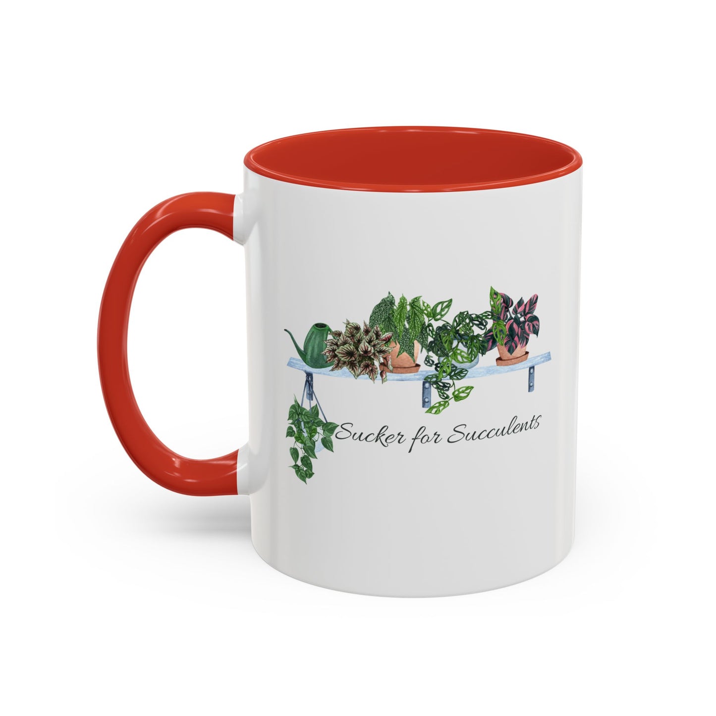 11oz/15oz Garden Themed Coffee Mug Sucker for Succulents
