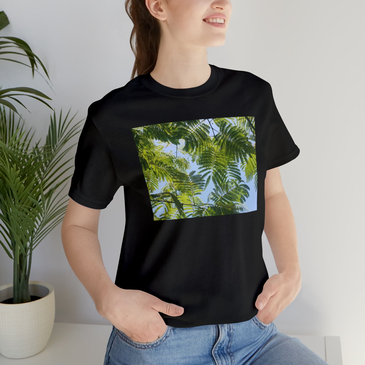 Unisex Jersey Short Sleeve Original Print Silk Canopy T-Shirt