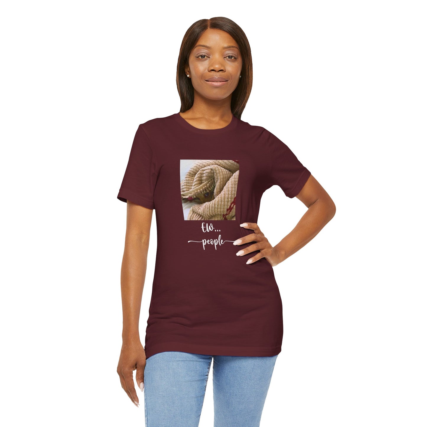 Unisex EW People Introvert Hiding Chihuahua T-Shirt