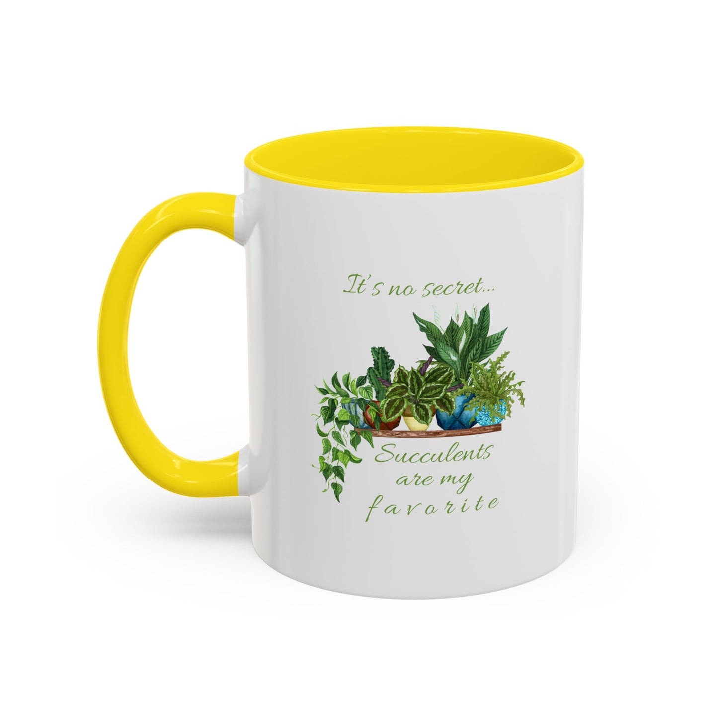 11oz/15oz Garden Themed Succulent Plant Parent Container Gardener Succulents Are My Favorite Coffee Mug