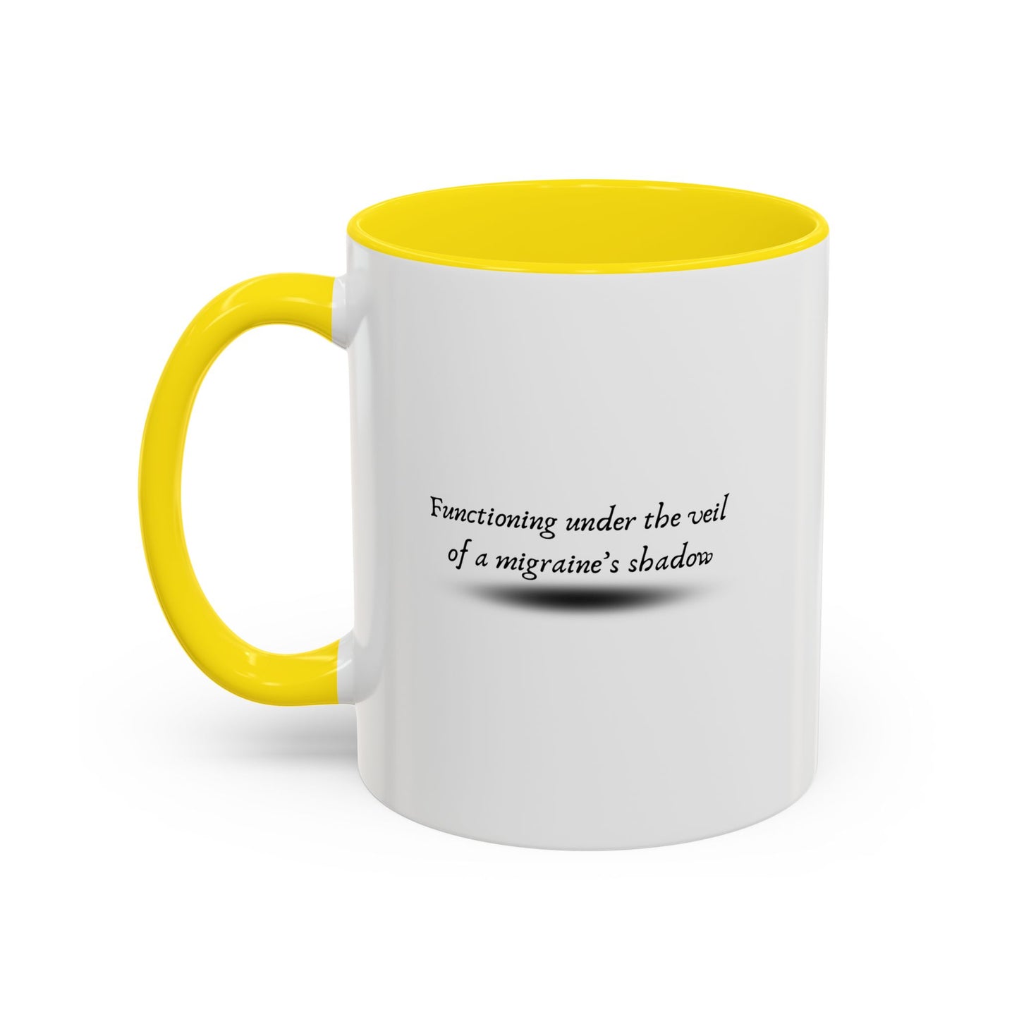 11oz/15oz Migraine Day Invisible Illness Warrior Functioning Under The Veil of a Migraines Shadow Coffee Mug