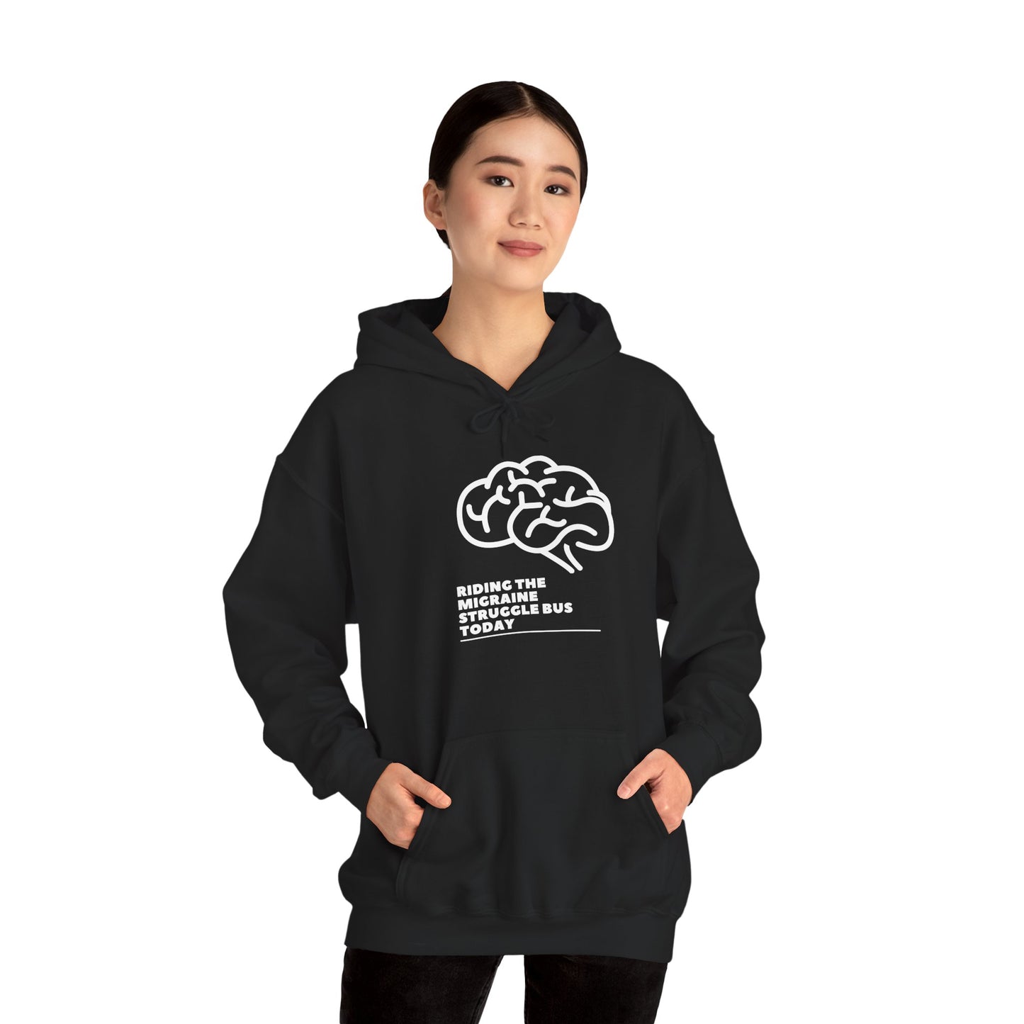Migraine Day Invisible Illness Warrior Hooded Sweatshirt