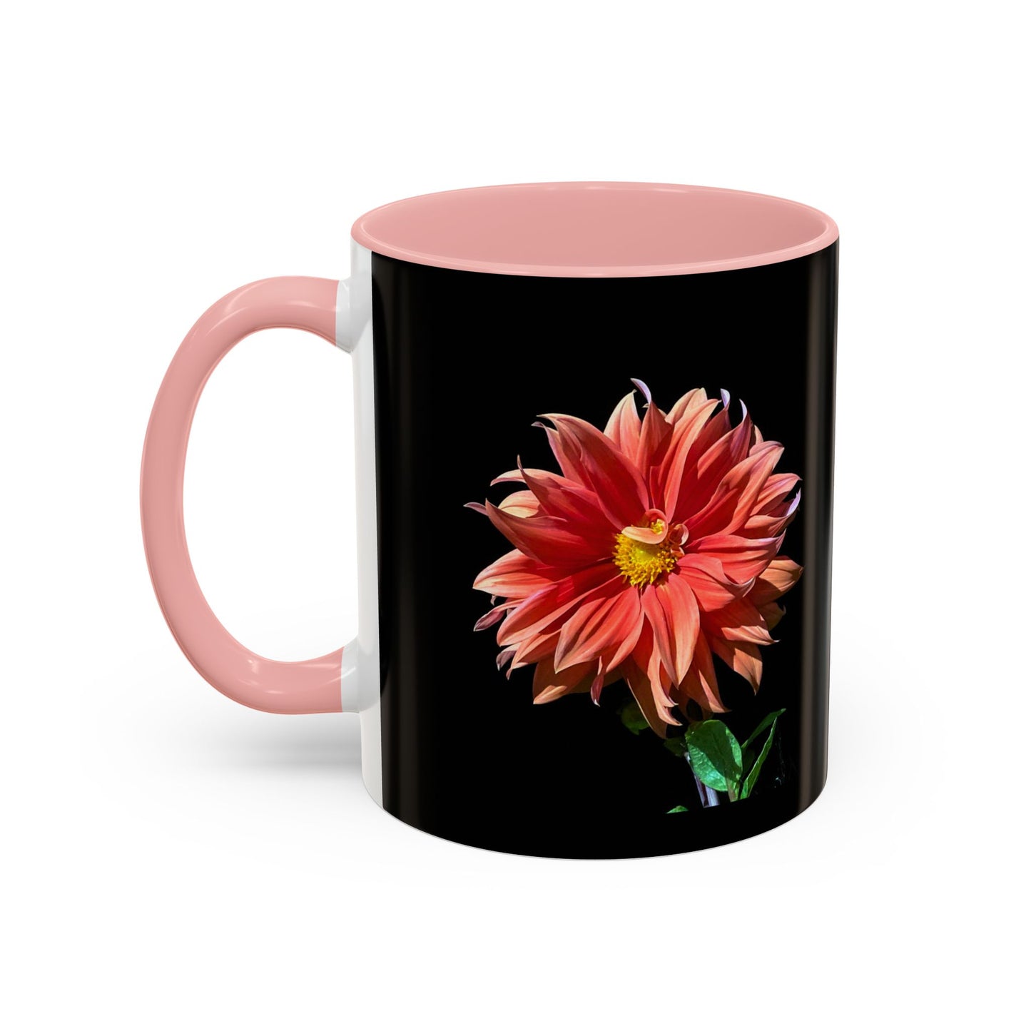 11oz/15oz Dahlia Flower Coffee Mug