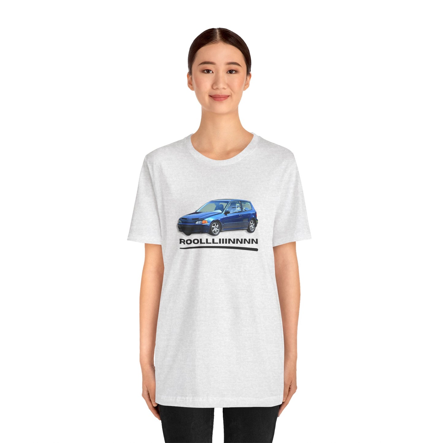 Unisex Jersey Short Sleeve Rolllllin Civic Hatchback Appreciation T-Shirt