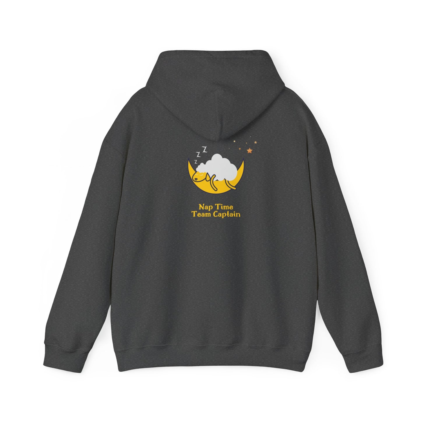 Unisex Heavy Blend™ Nap Time Team Captain Hooded Sweatshirt