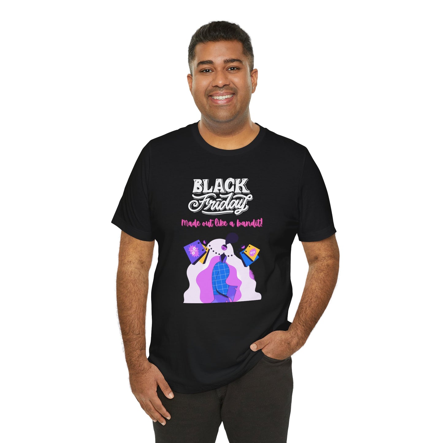 Unisex Jersey Short Sleeve Black Friday Sales T-Shirt