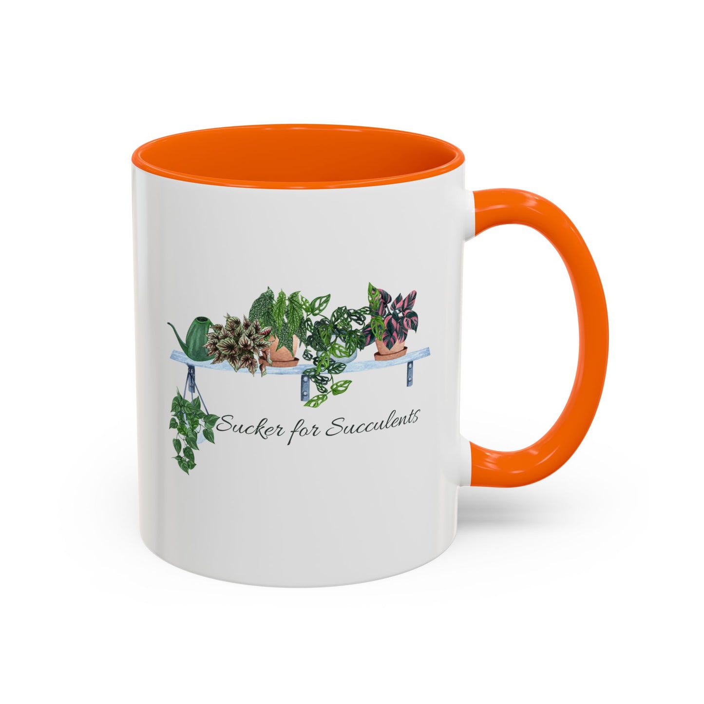 11oz/15oz Garden Themed Coffee Mug Sucker for Succulents