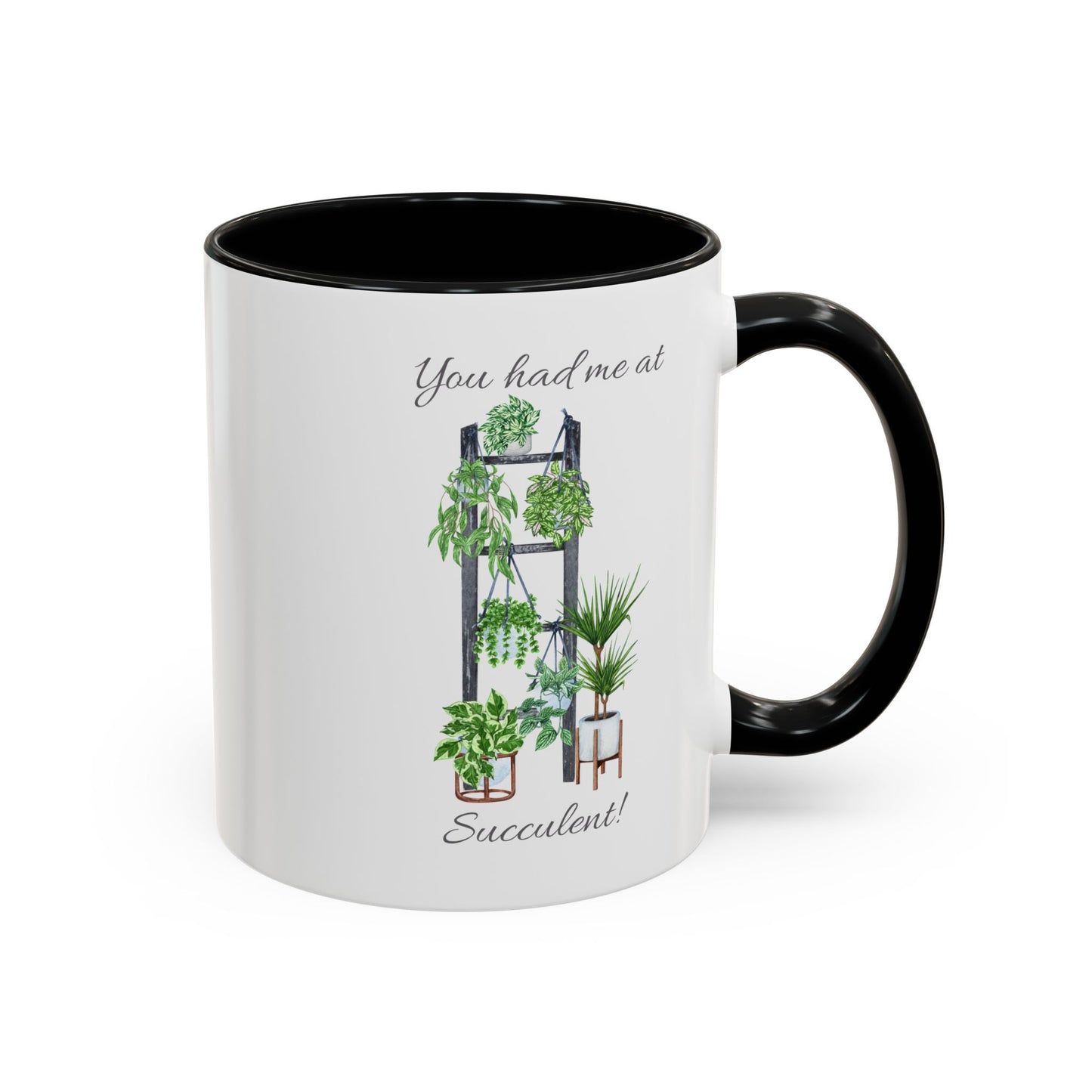 11oz Garden Themed Succulent Container Garden Plant Parent Coffee Mug