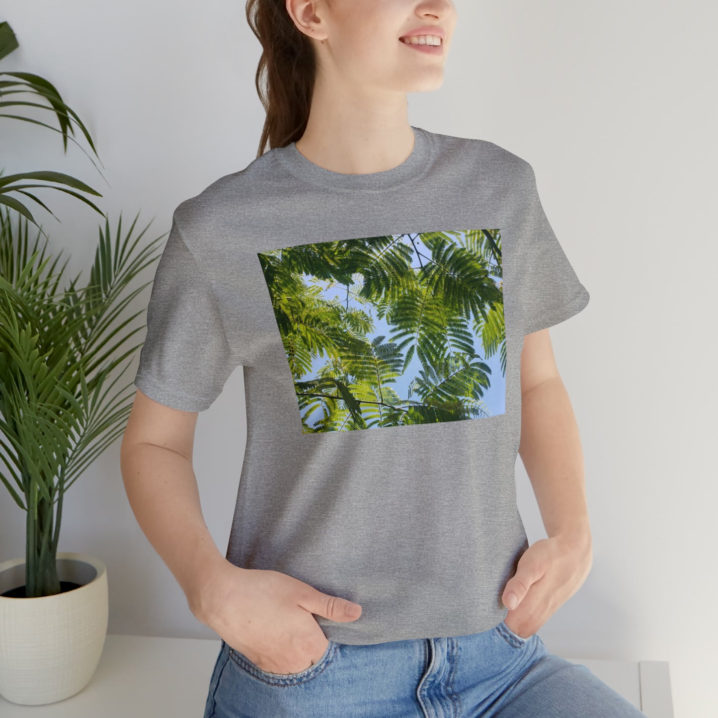 Unisex Jersey Short Sleeve Original Print Silk Canopy T-Shirt