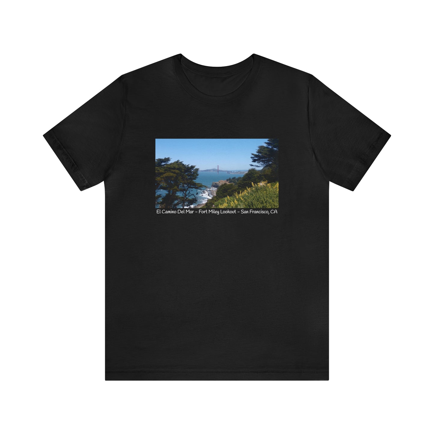 Unisex Jersey Short Sleeve El Camino Del Mar, San Francisco, California