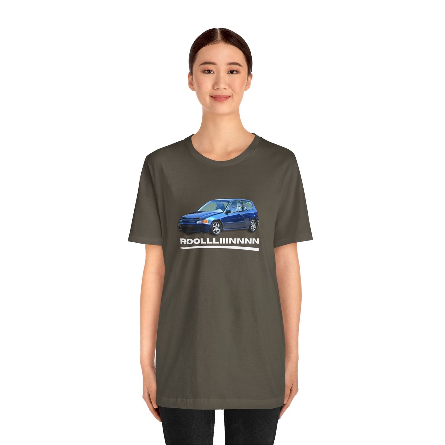 Unisex Jersey Short Sleeve Rolllllin Civic Hatchback Appreciation T-Shirt