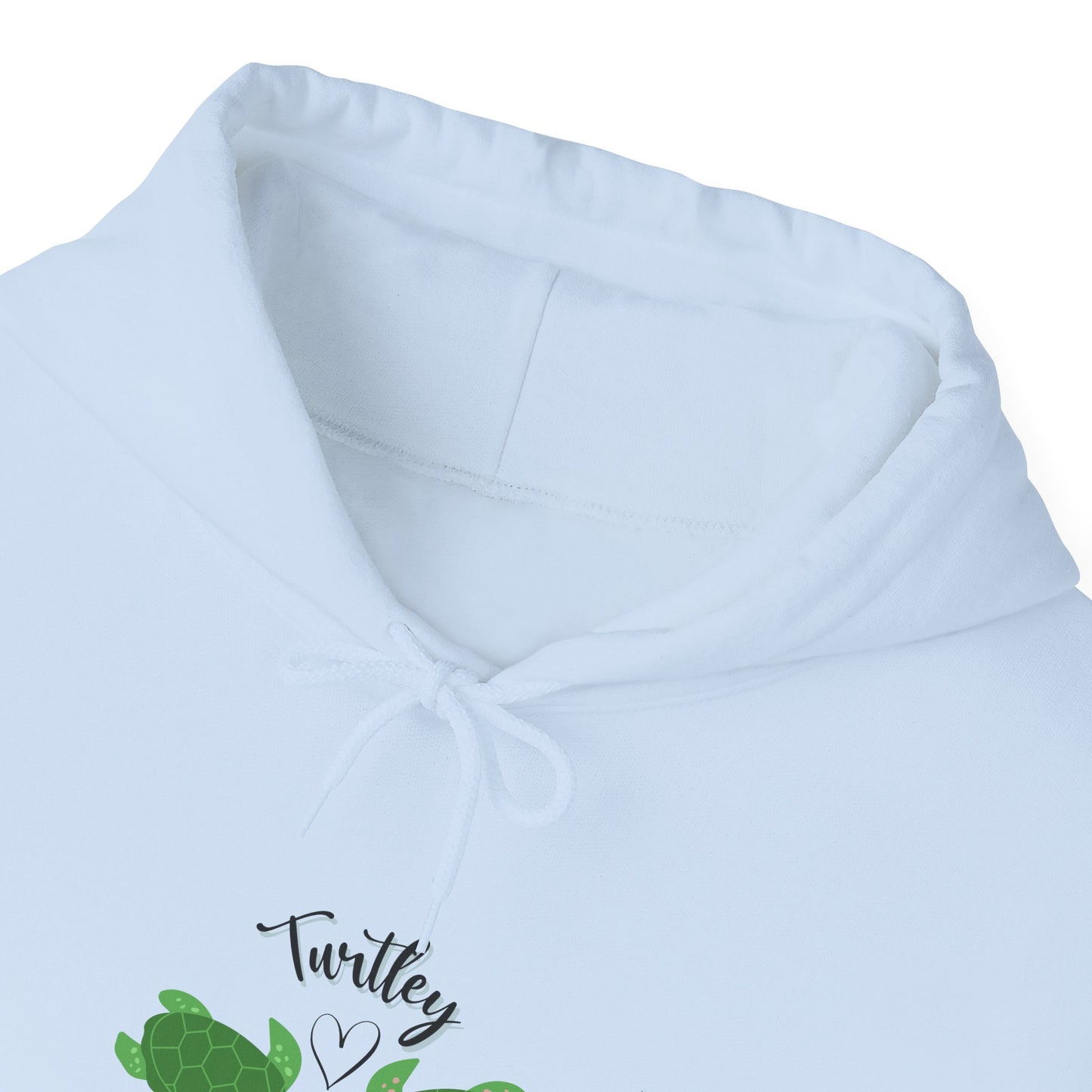 Unisex Cute Turtle Lover Turtley Into You Hooded Sweatshirt