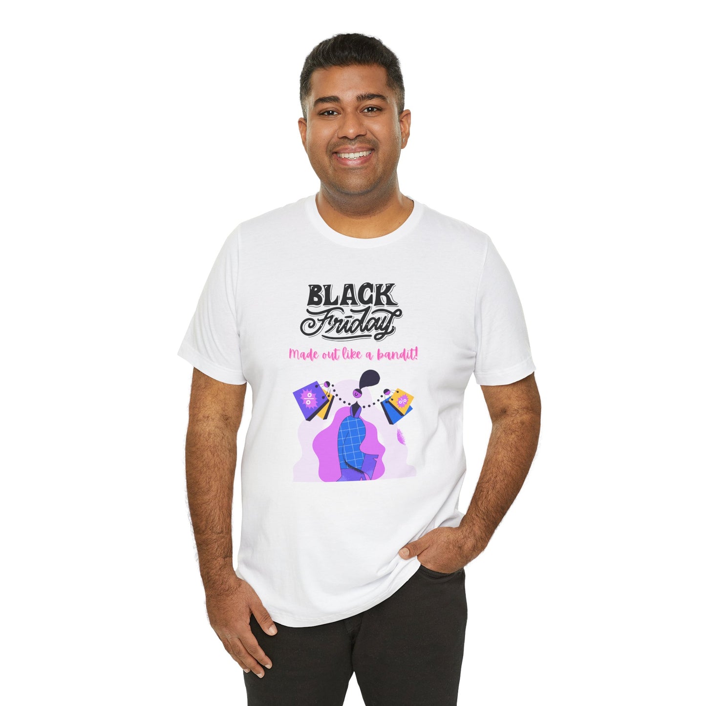 Unisex Jersey Short Sleeve Black Friday Sales T-Shirt