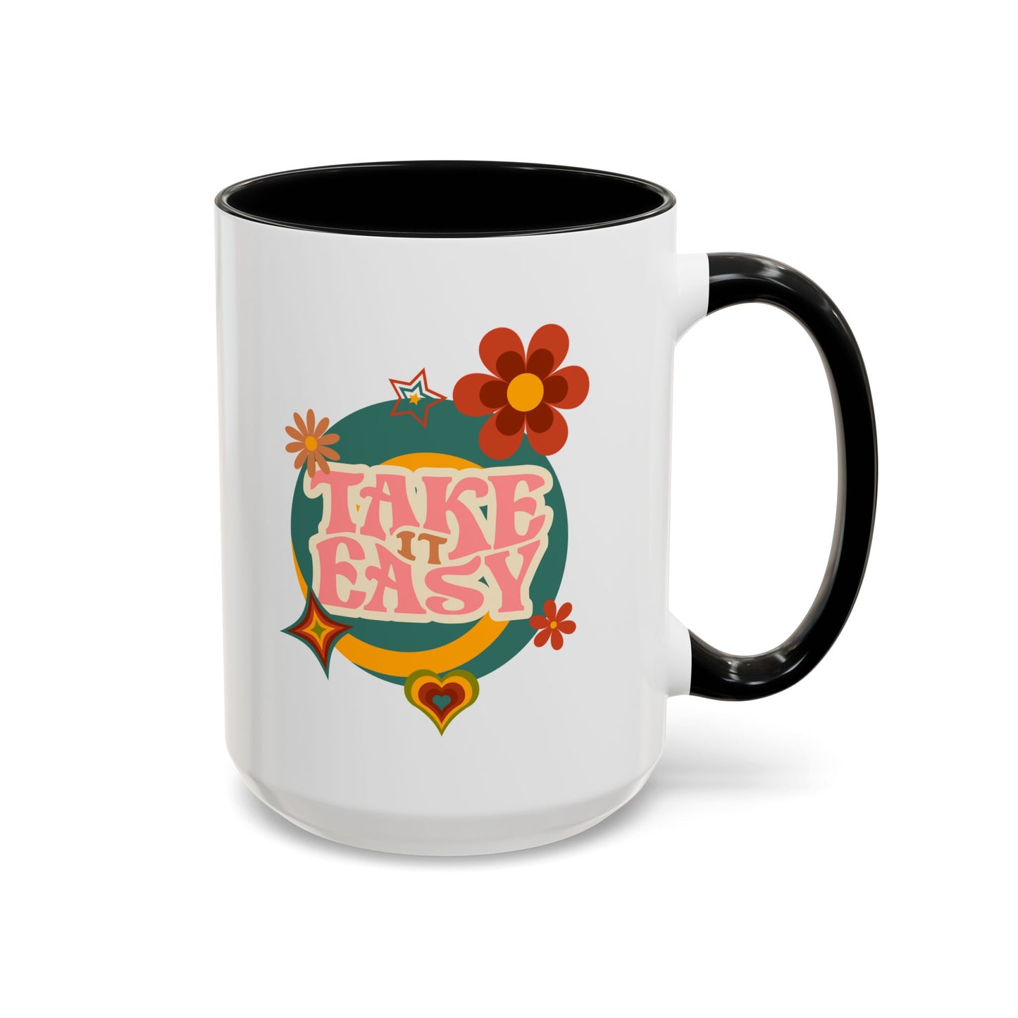 11oz/15oz Retro Vibes Take It Easy Coffee Mug