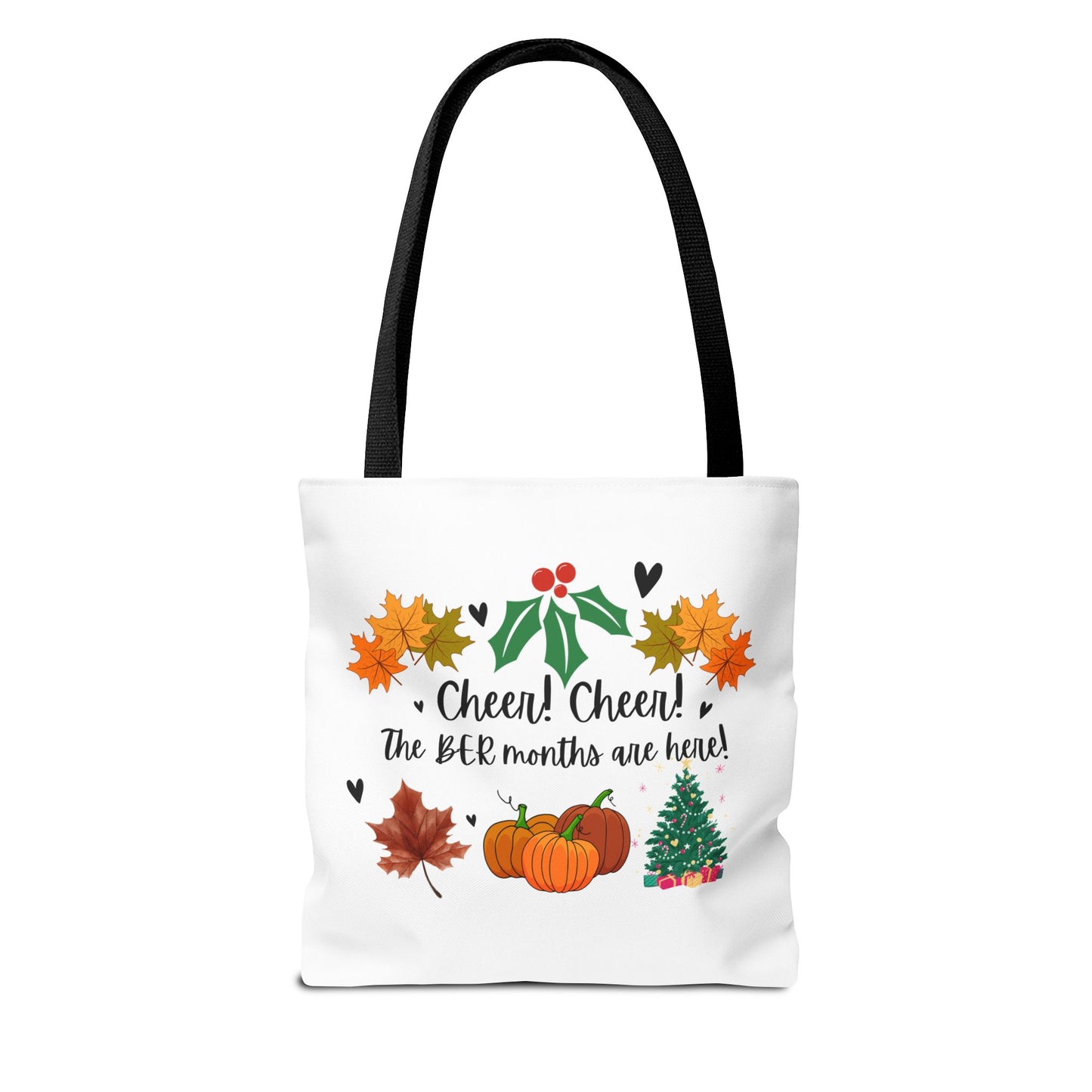 Unisex BER Months Tote Bag Autumn Fall September October November December Tote Bag Favorite Months Tote Bag