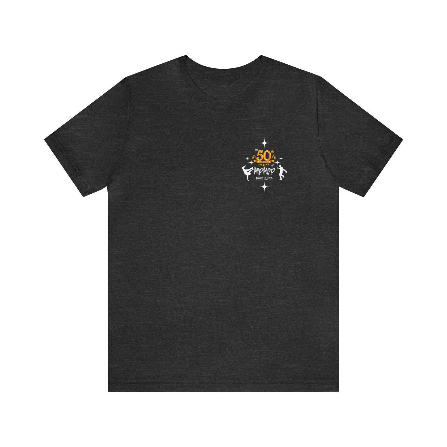 Unisex 50th Anniversary of HipHop August 11, 2023 Commemorative T-Shirt